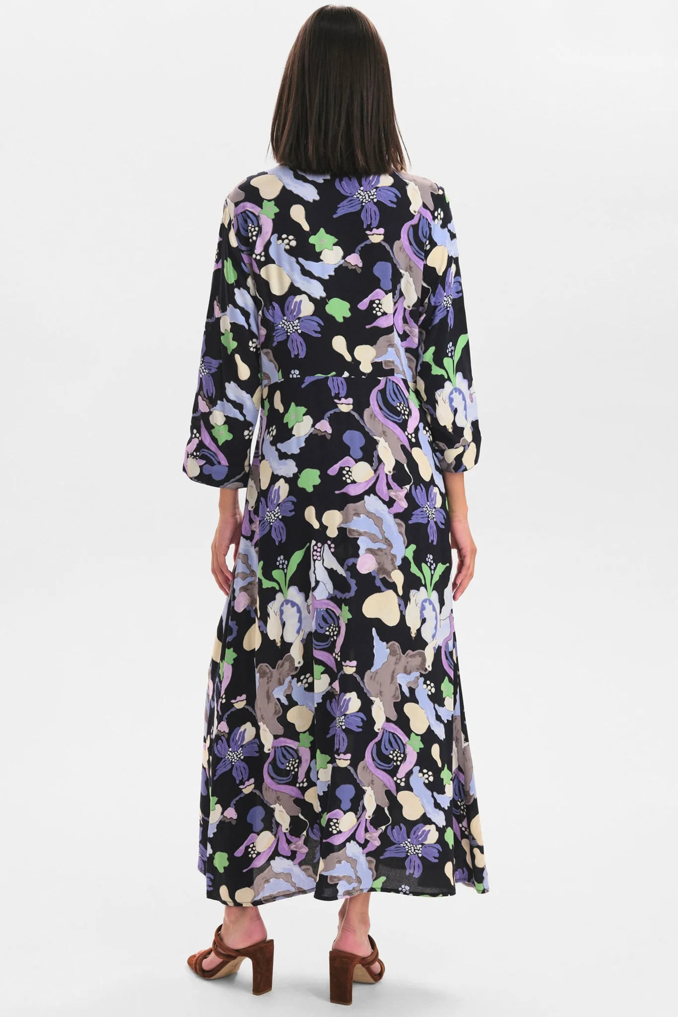 NUEAMAJA LONG DRESS - Dark Sapphire - Image 2
