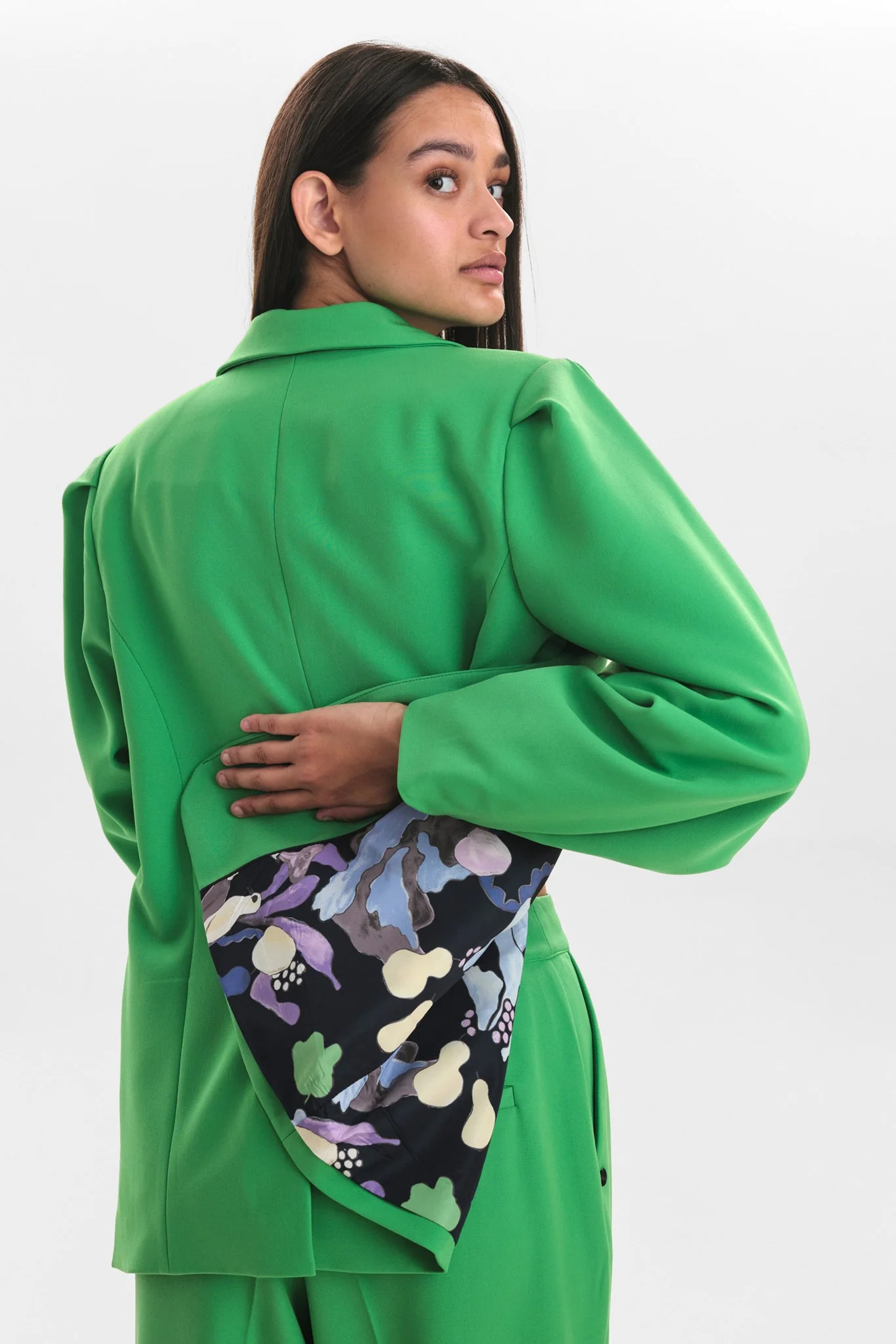 NUEAZELINA BLAZER - Kelly Green - Image 5