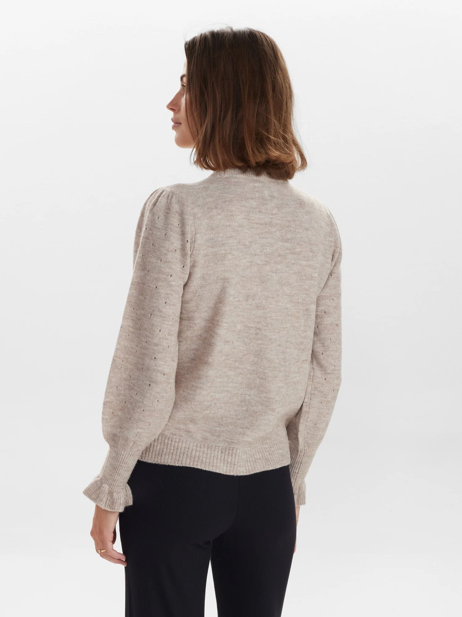 NUEBBA PULLOVER W/O RUFFLE - Cobblestone - Image 2