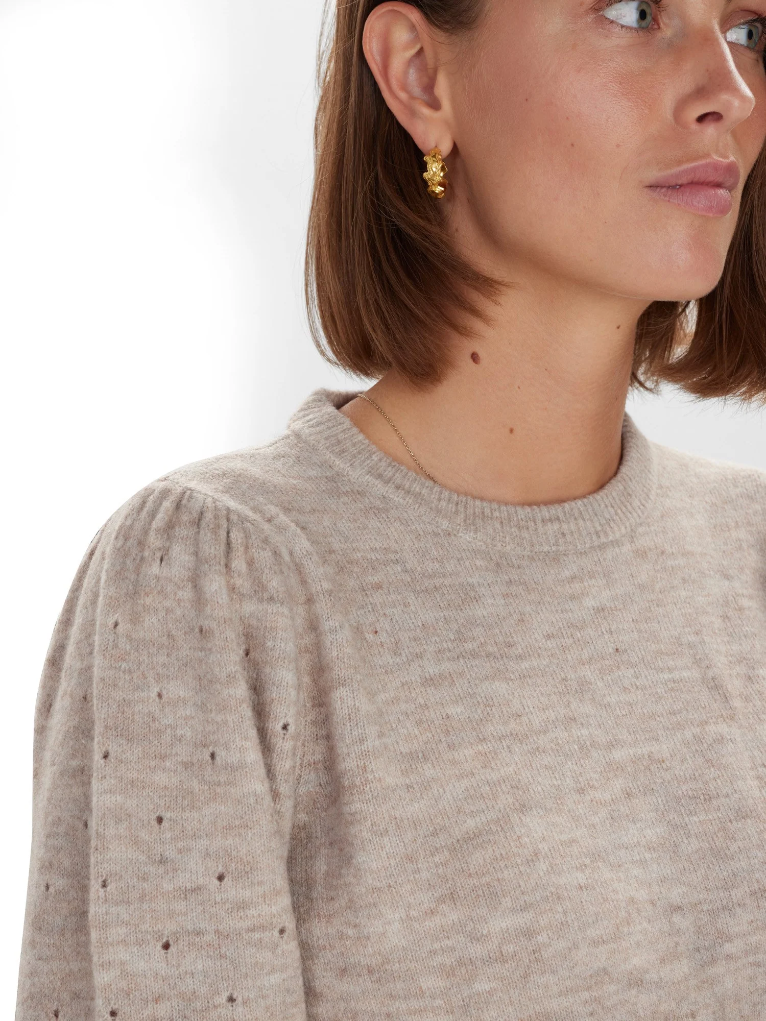 NUEBBA PULLOVER W/O RUFFLE - Cobblestone - Image 5