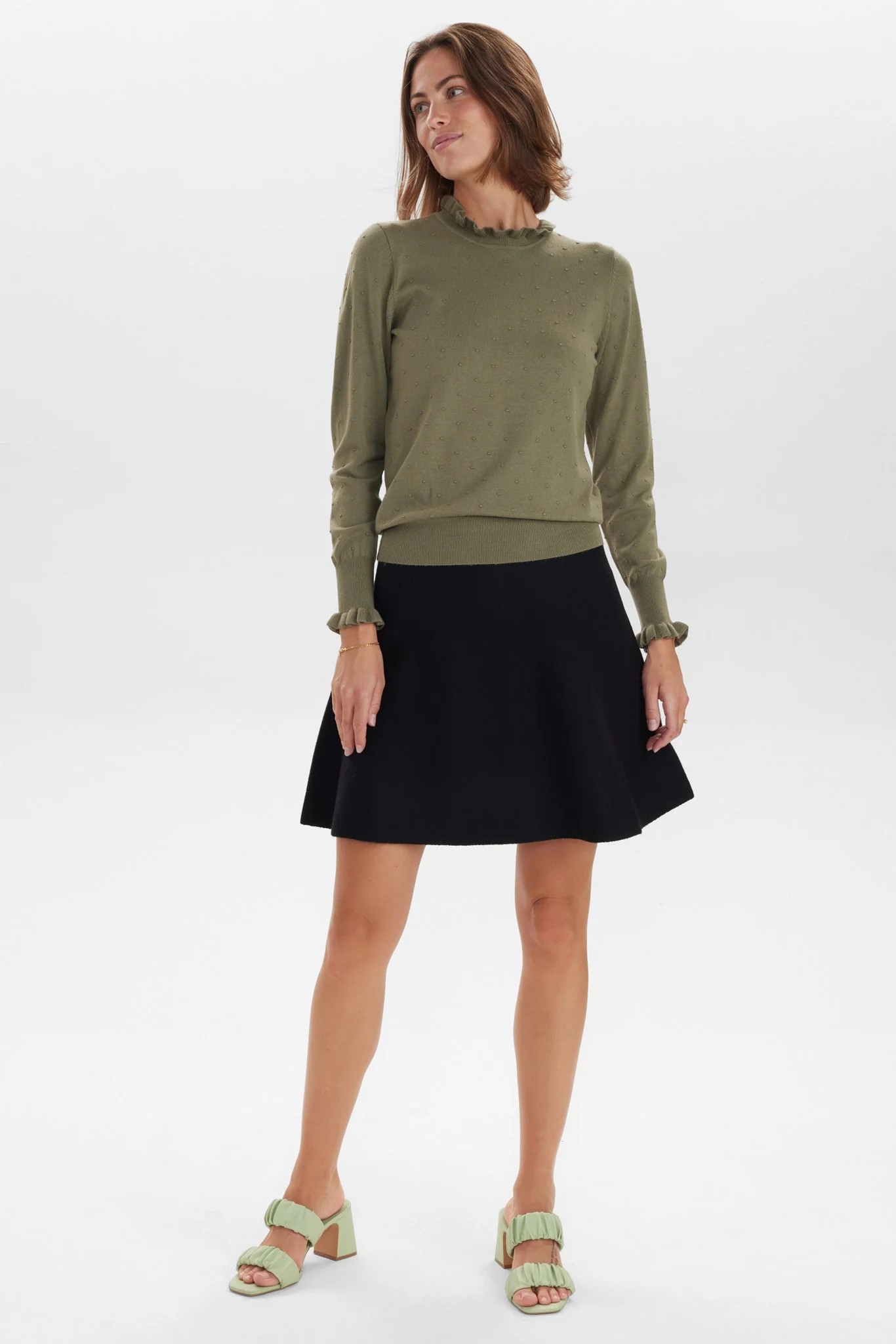 NUECE PULLOVER - Deep Lichen Green - Image 3