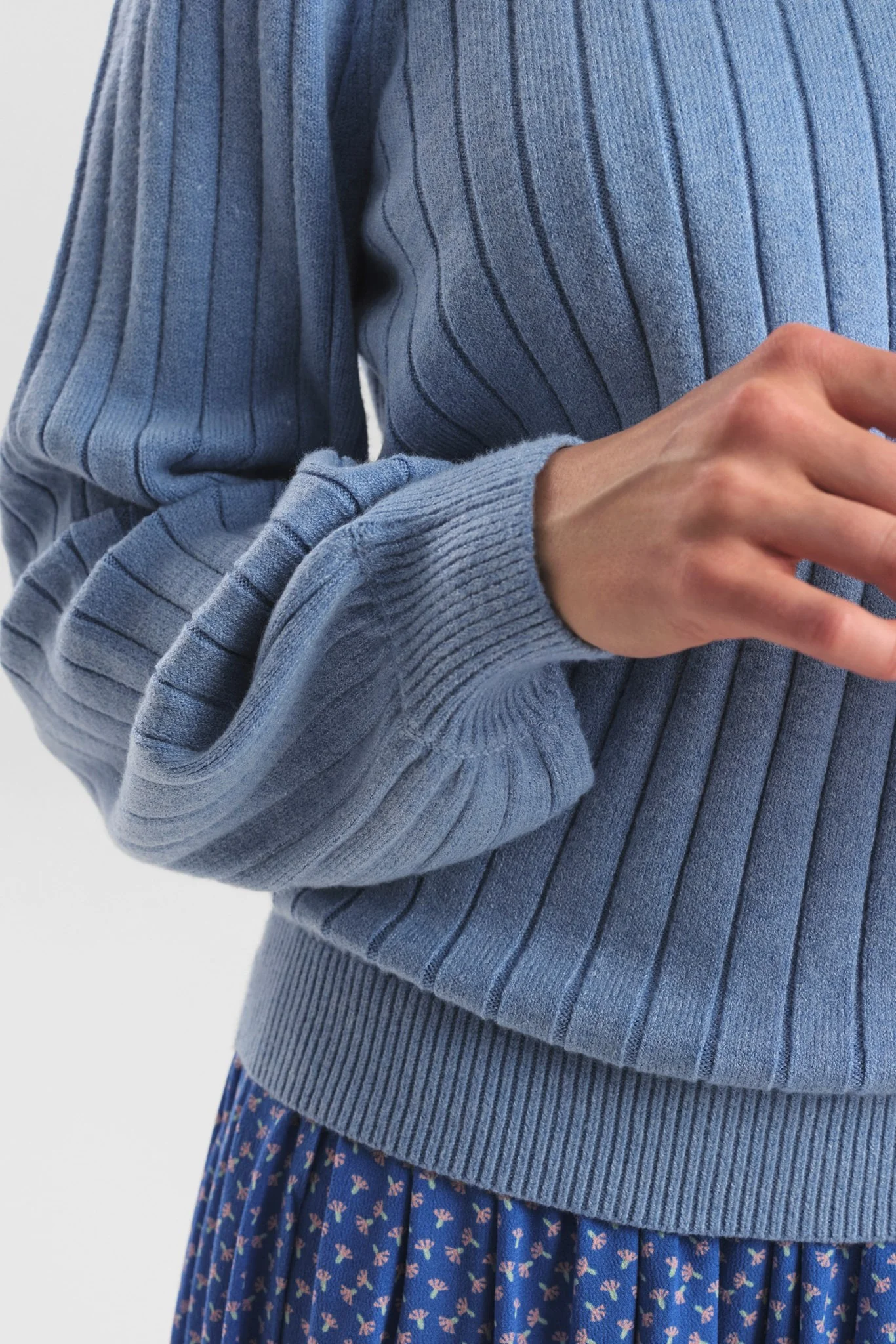 NUECHO PULLOVER - Bel Air Blue - Image 5