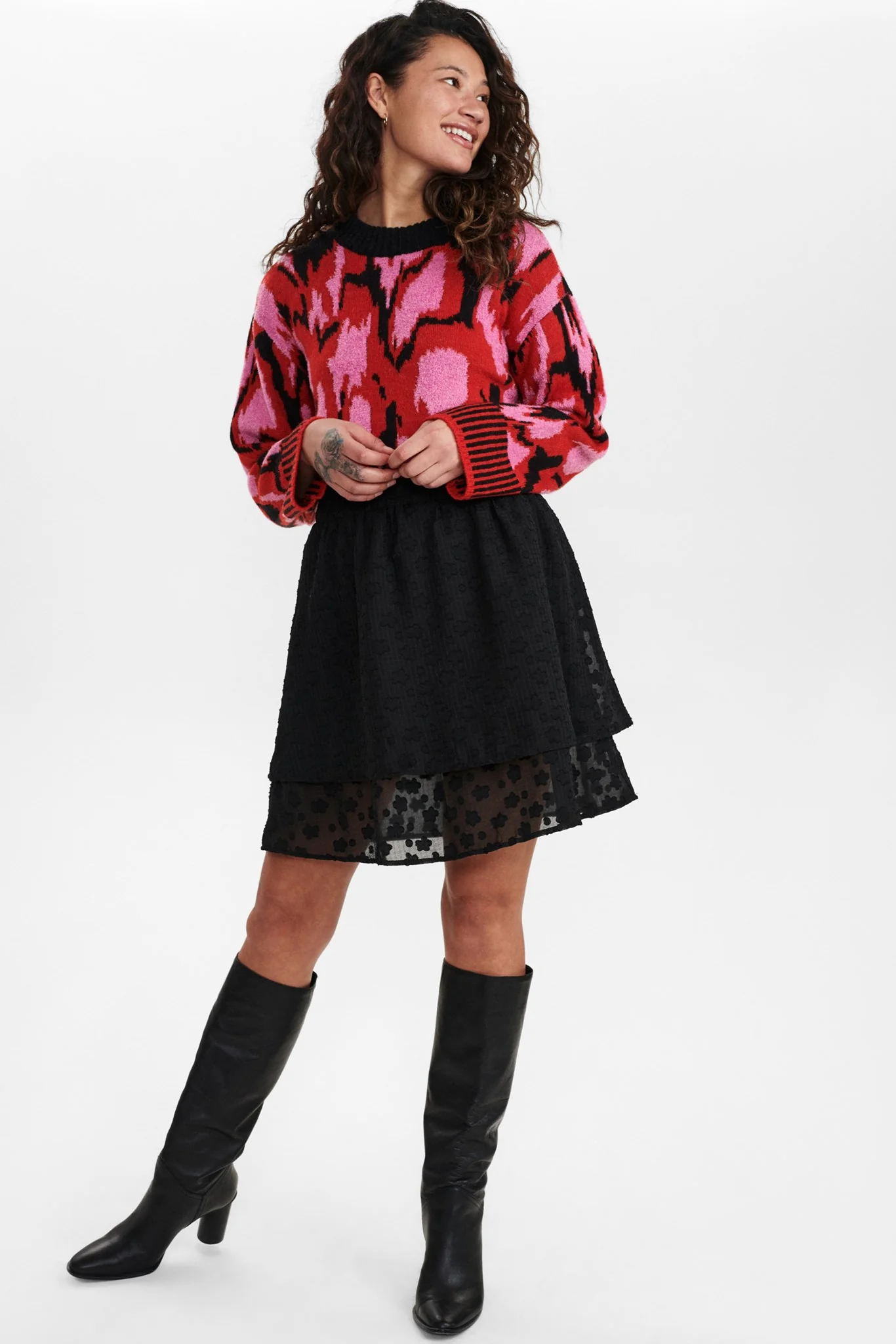 NUEDDY SKIRT - Caviar - Image 3