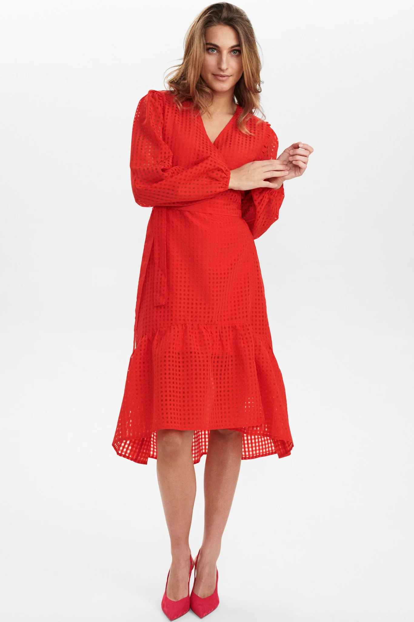 NUEDELE DRESS - Molten Lava - Image 3