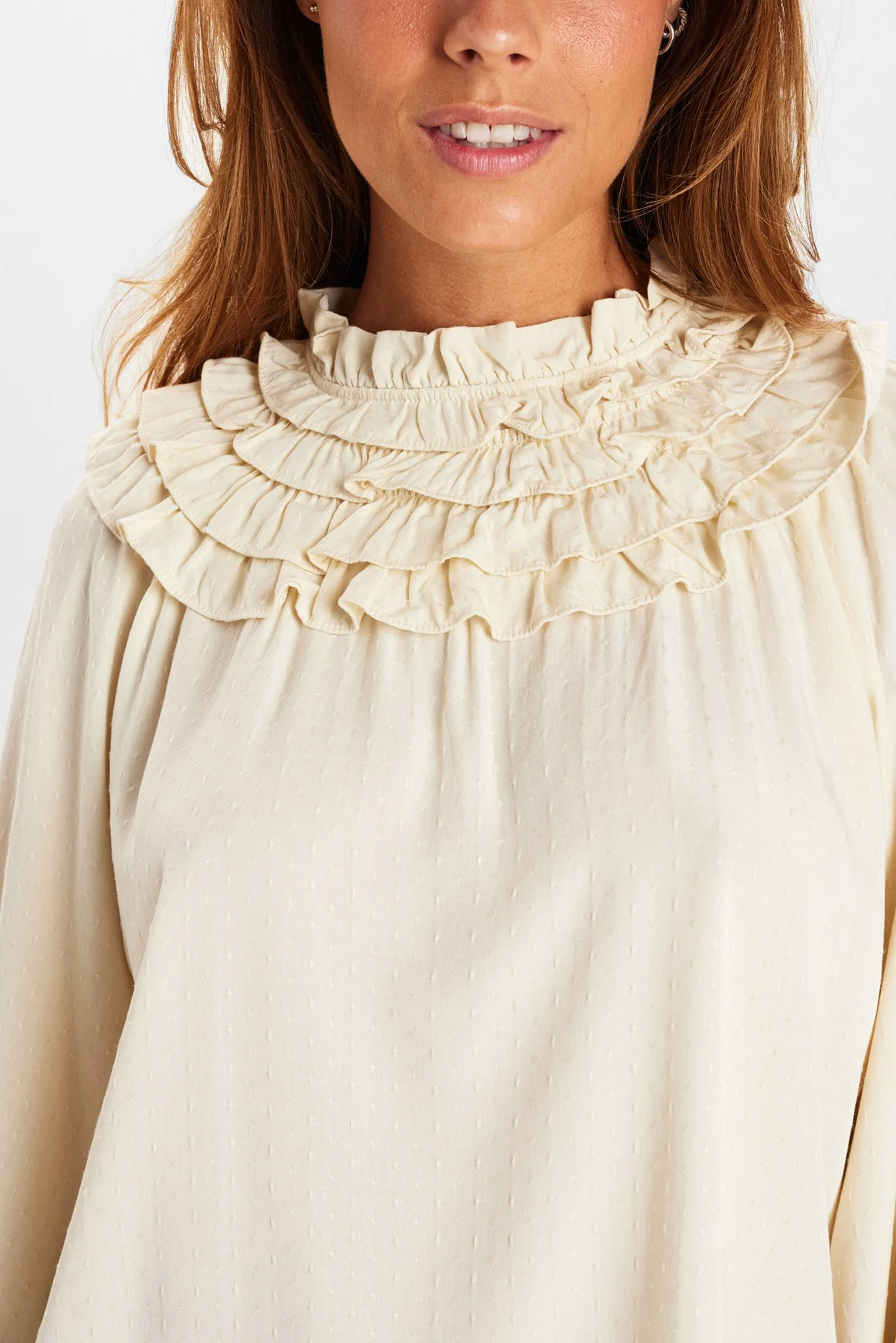 NUEDINA BLOUSE - Pristine - Image 5