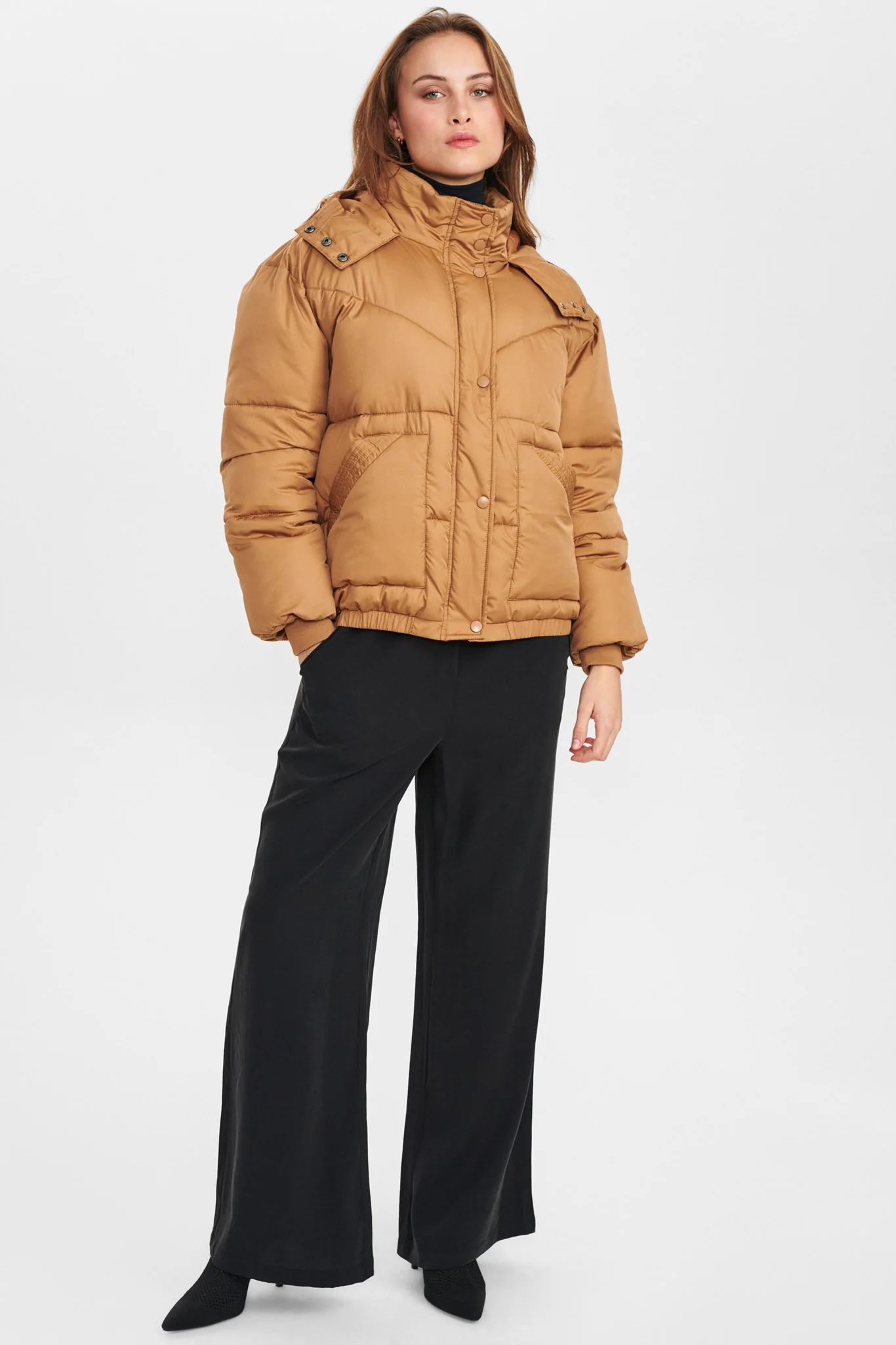 NUEDITTE JACKET - Tobacco Brown - Image 3