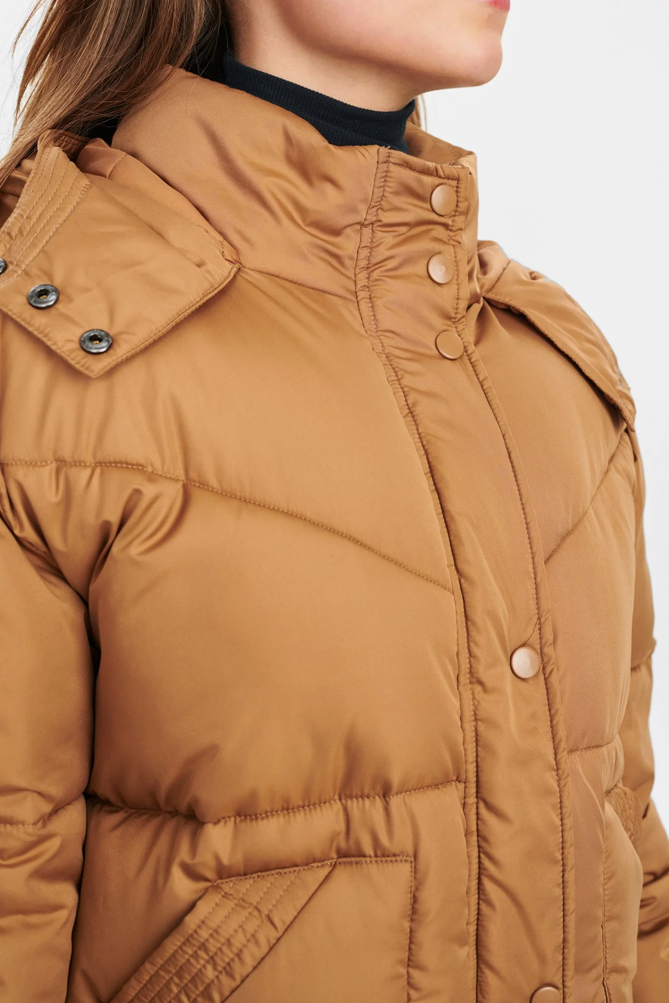 NUEDITTE JACKET - Tobacco Brown - Image 4