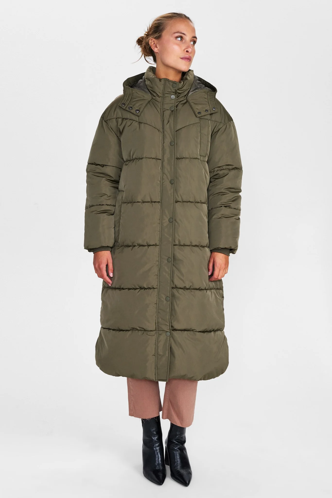 NUEDITTE LONG JACKET - Grape leaf - Image 3