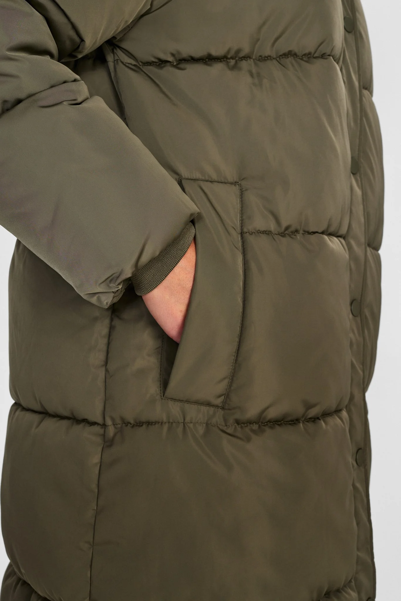 NUEDITTE LONG JACKET - Grape leaf - Image 5