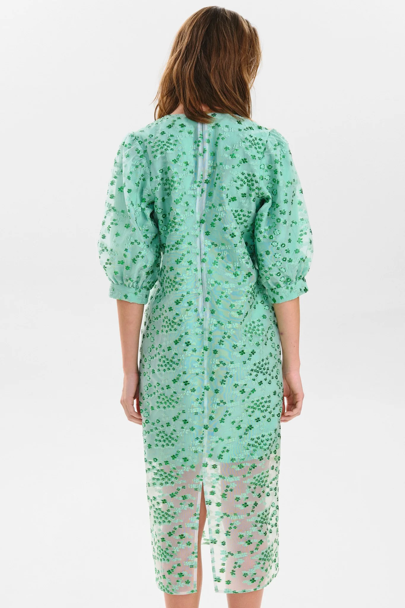 NUEDMEE DRESS - Kelly Green - Image 2