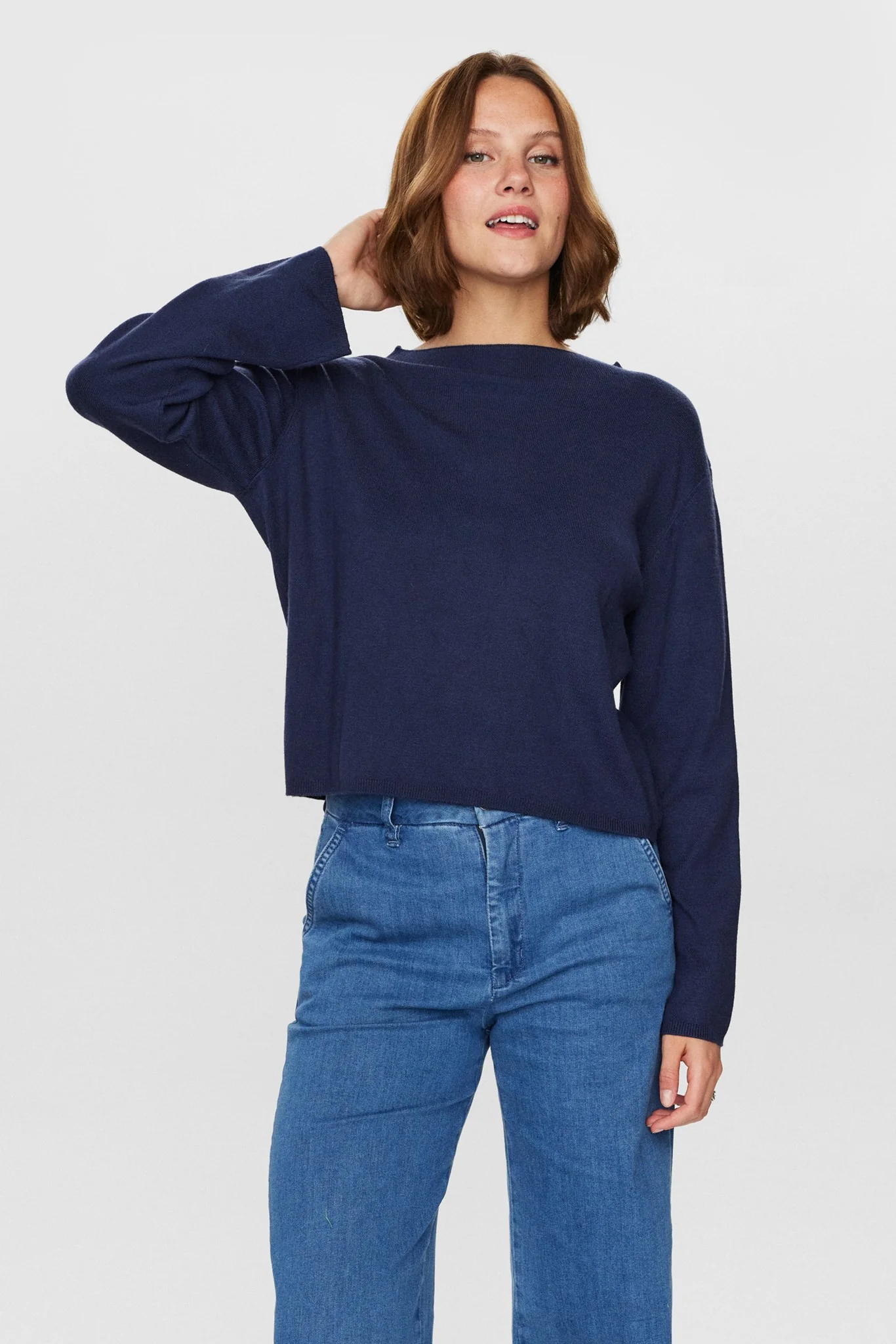 NUEDNA CARDIGAN  - Caviar - Image 2