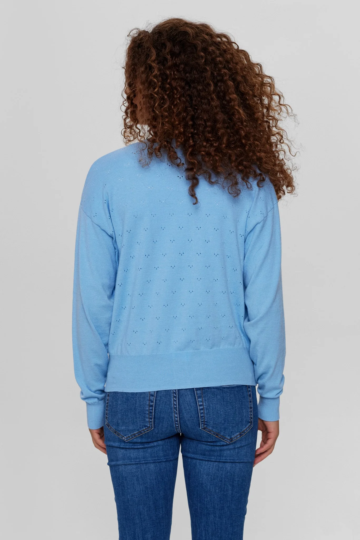 NUEDNA CARDIGAN  - Powder Blue - Image 2
