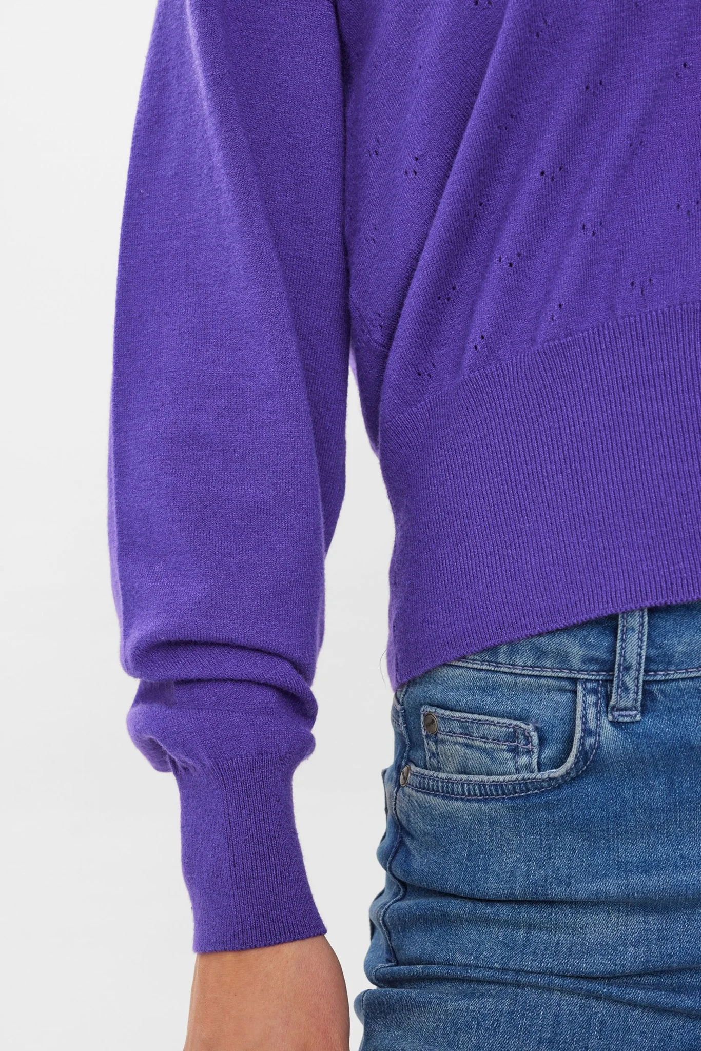 NUEDNA CARDIGAN  - Tillandsia Purple - Image 4