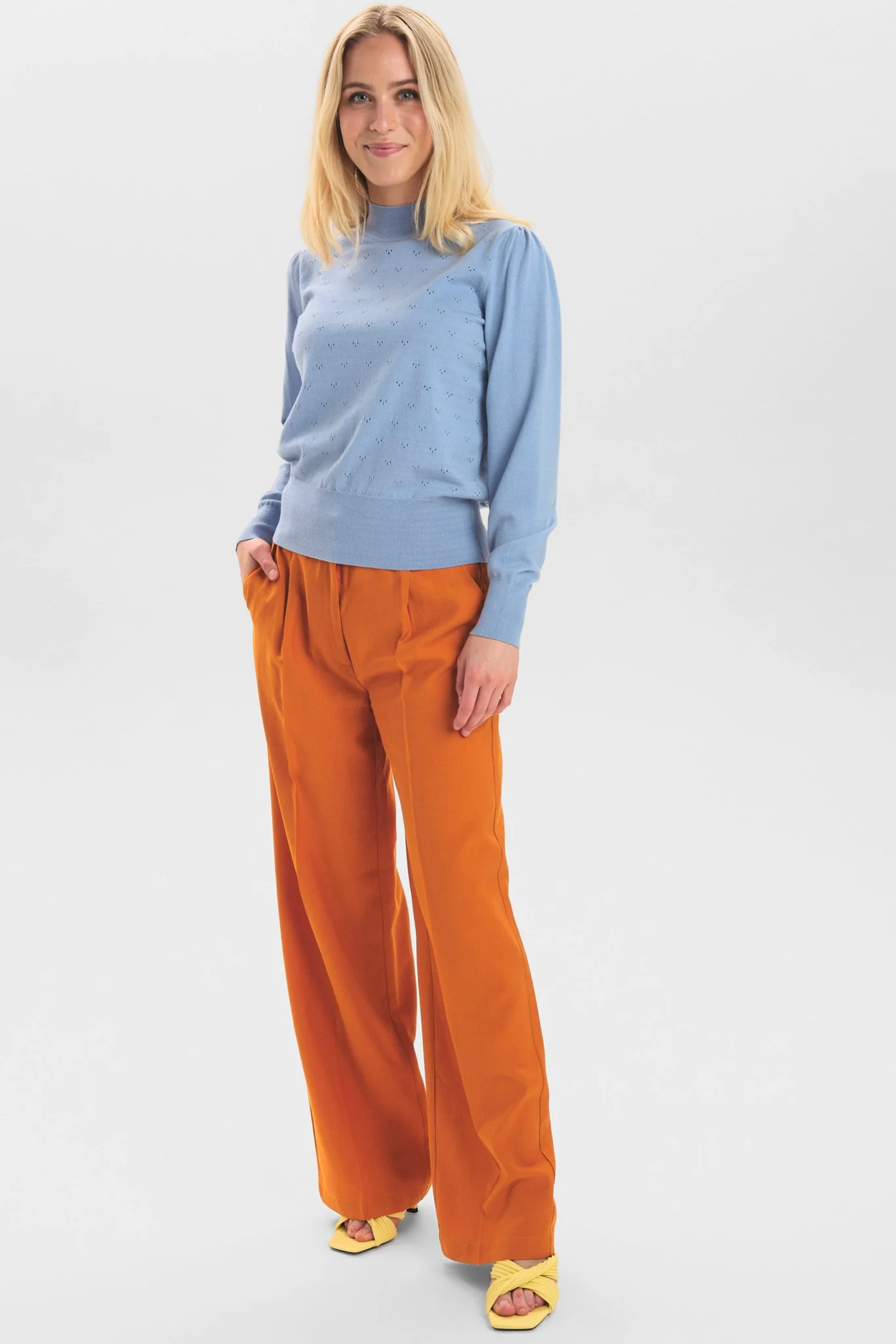 NUEDNA PULLOVER - Bel Air Blue - Image 3