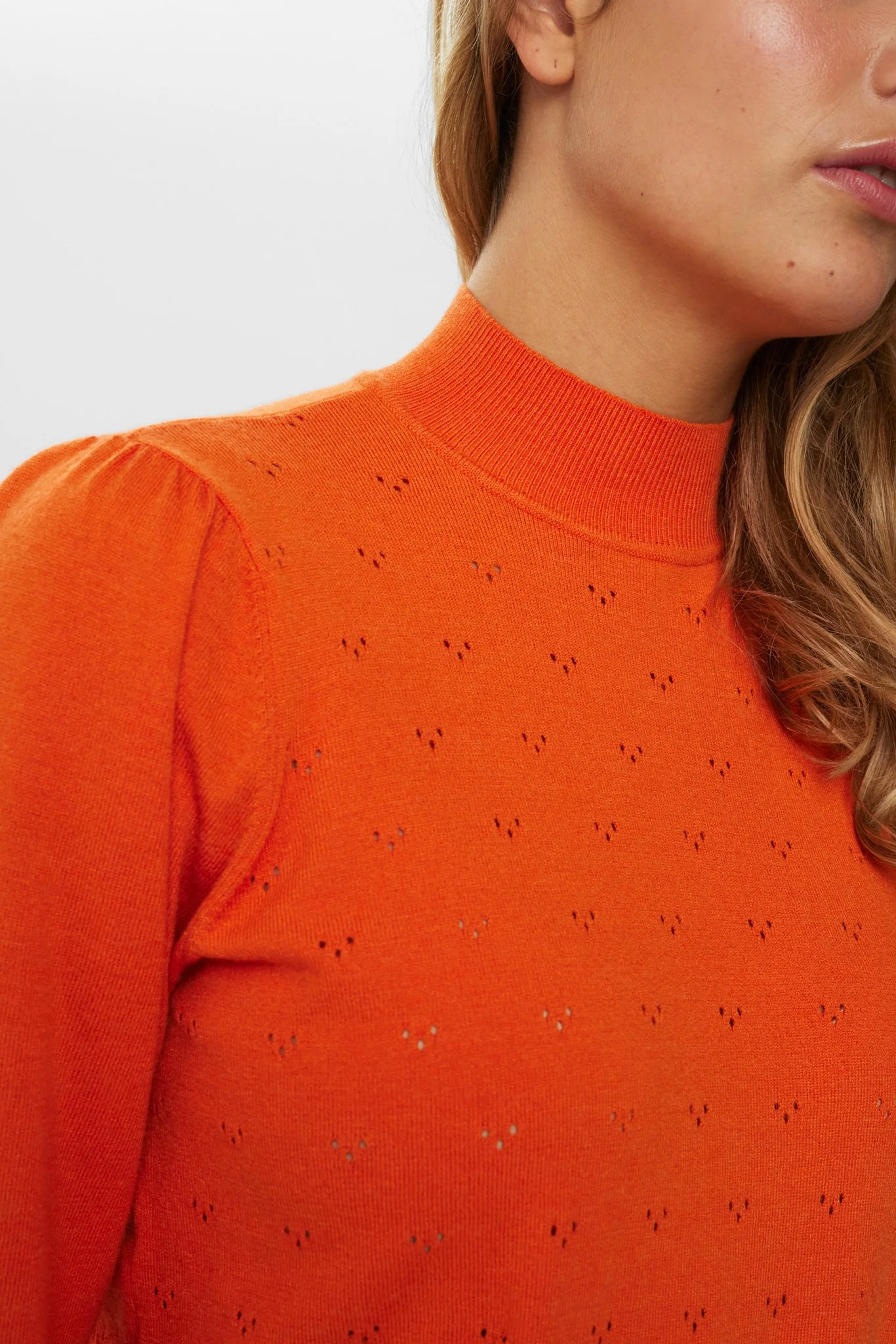 NUEDNA PULLOVER  - Red Orange - Image 4