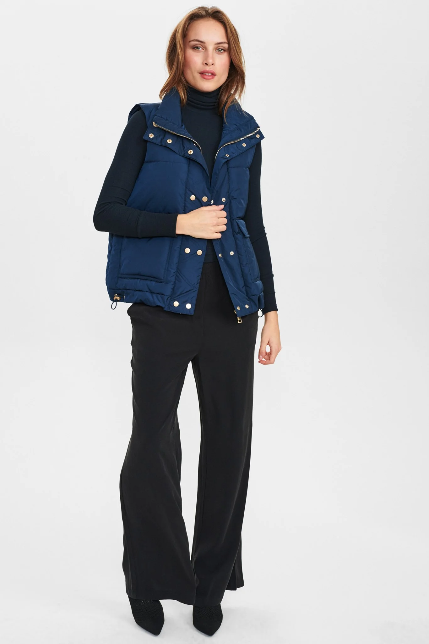 NUEDONA WAISTCOAT - Dark Sapphire - Image 3