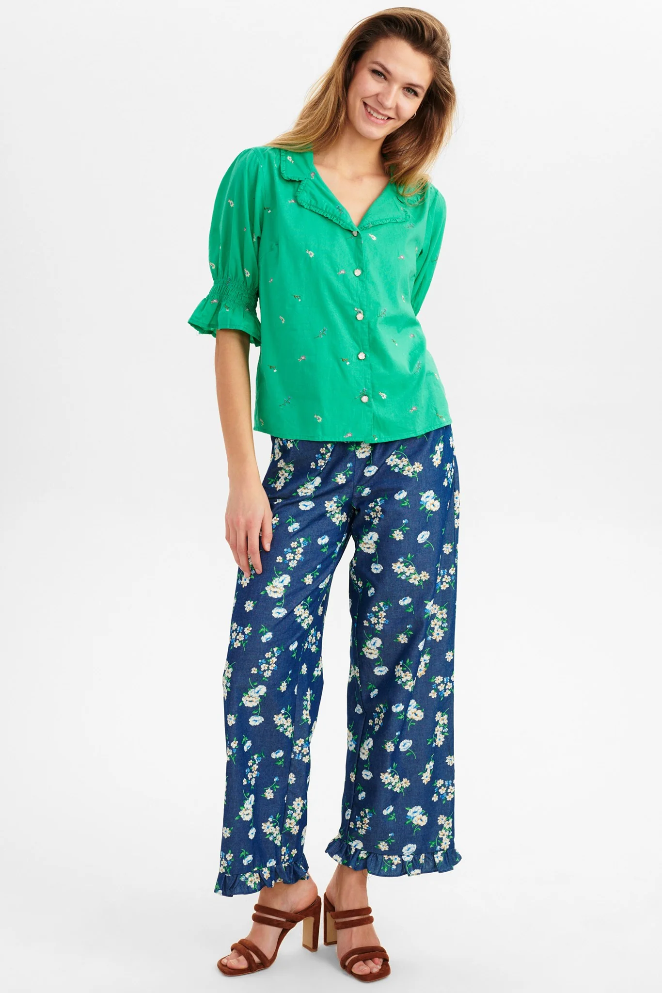 NUELBA SS SHIRT - Simply Green - Image 3