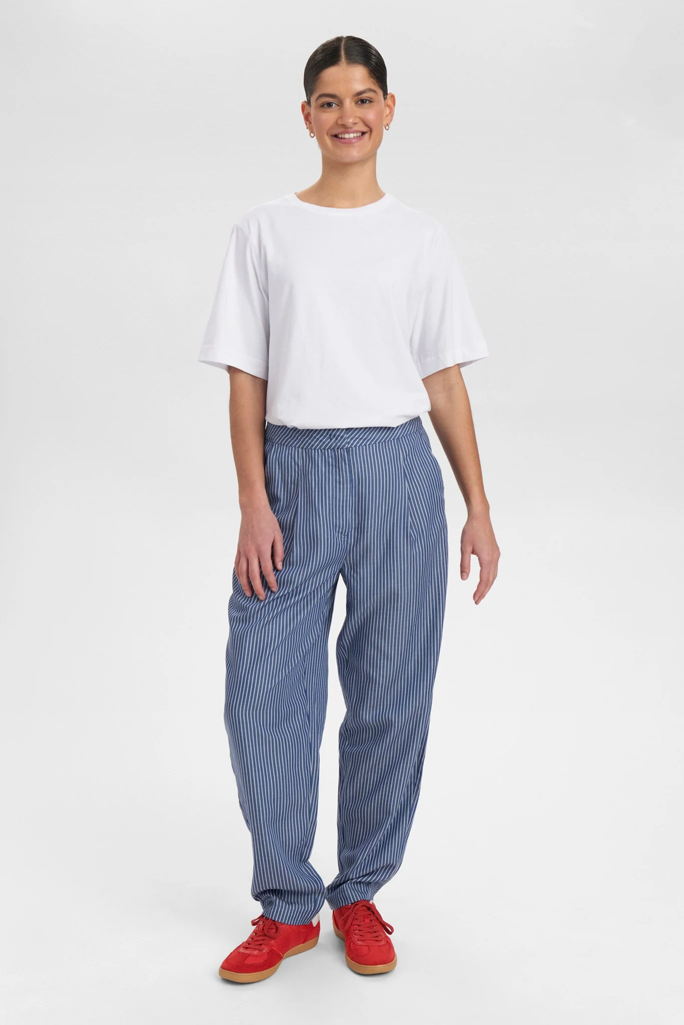 NUELEANOR PANTS - Medium Blue Denim - Image 3