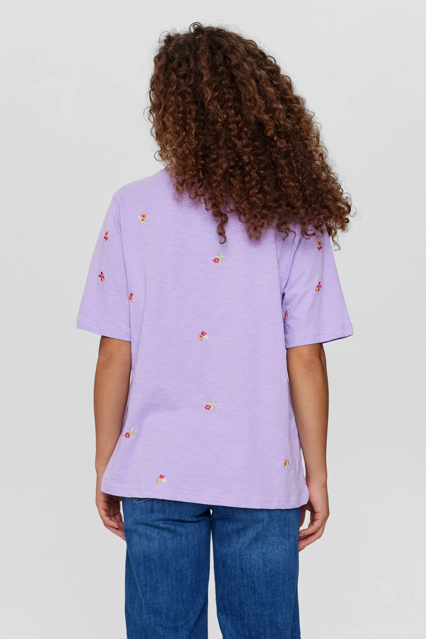 NUELENA T-SHIRT - GOTS - Lilac Breeze - Image 2