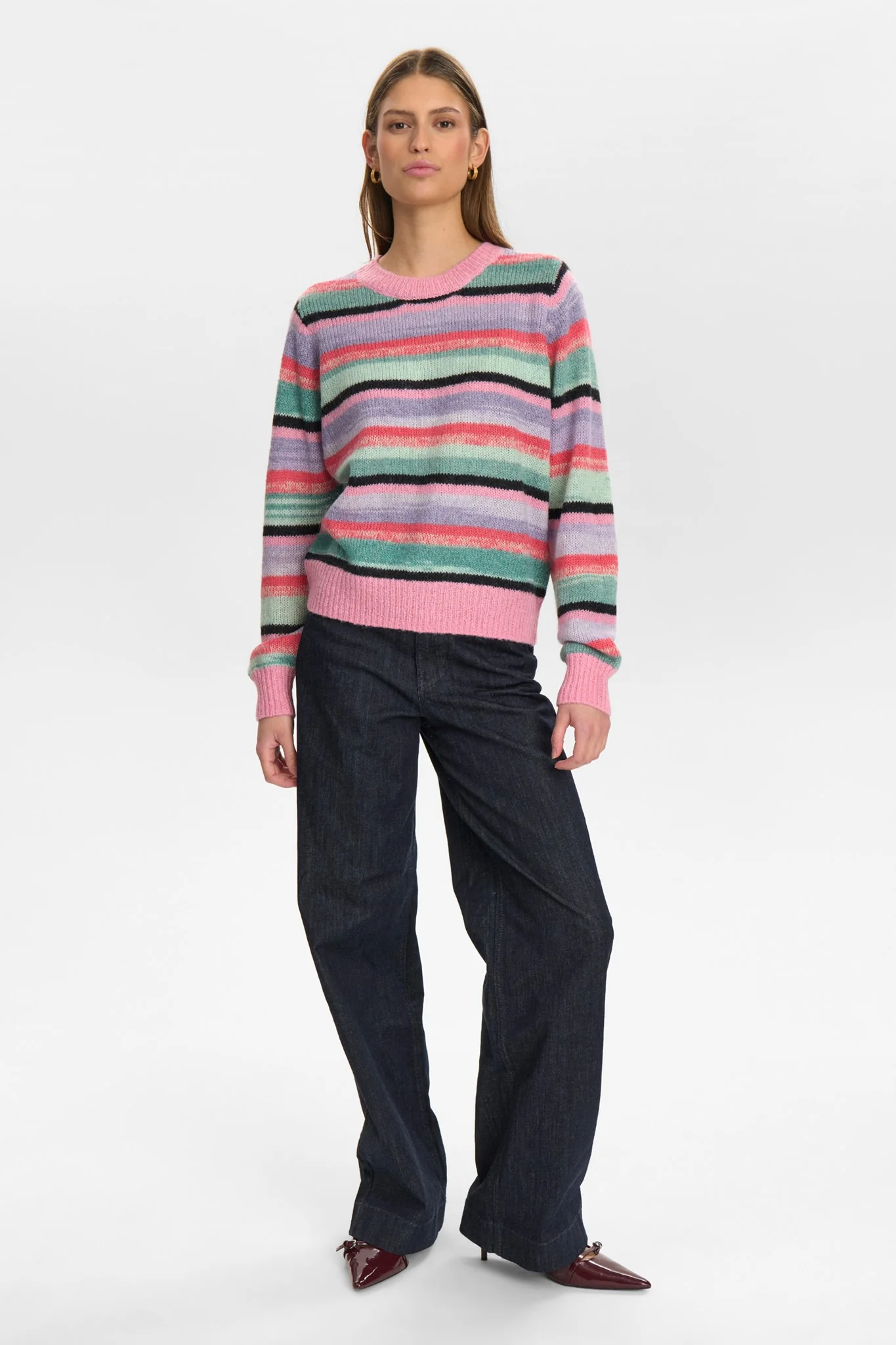NUELIN PULLOVER - Pink Cosmos - Image 3