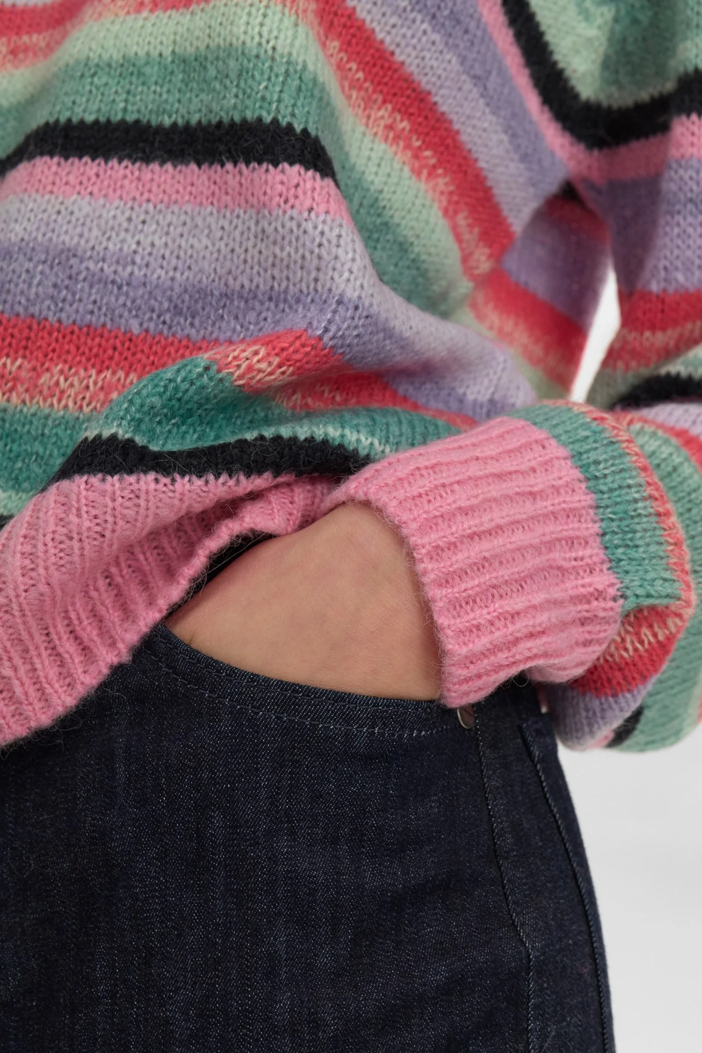NUELIN PULLOVER - Pink Cosmos - Image 5