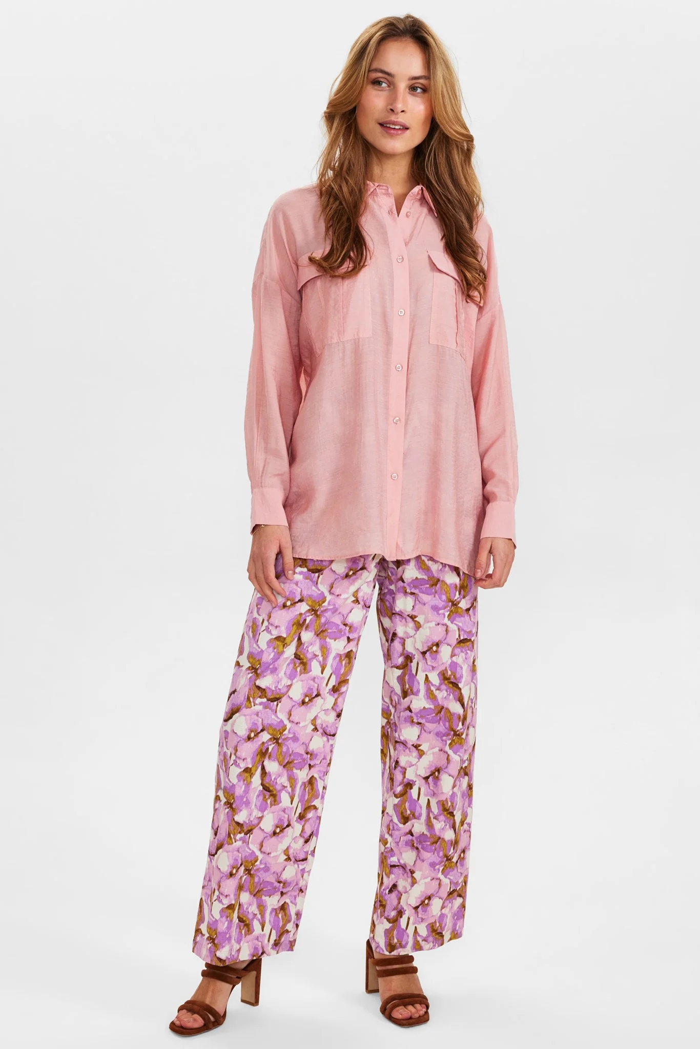 NUELINAM LS SHIRT - Mellow Rose - Image 3