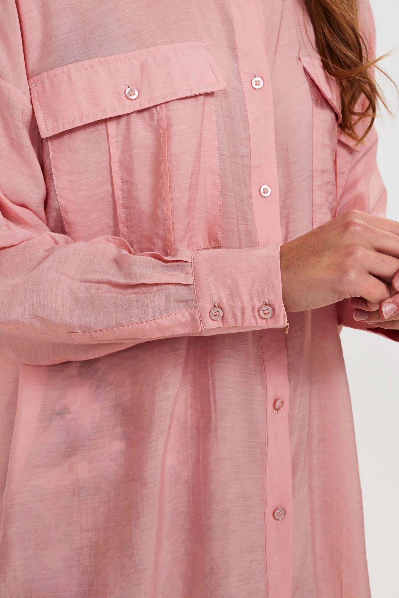 NUELINAM LS SHIRT - Mellow Rose - Image 5