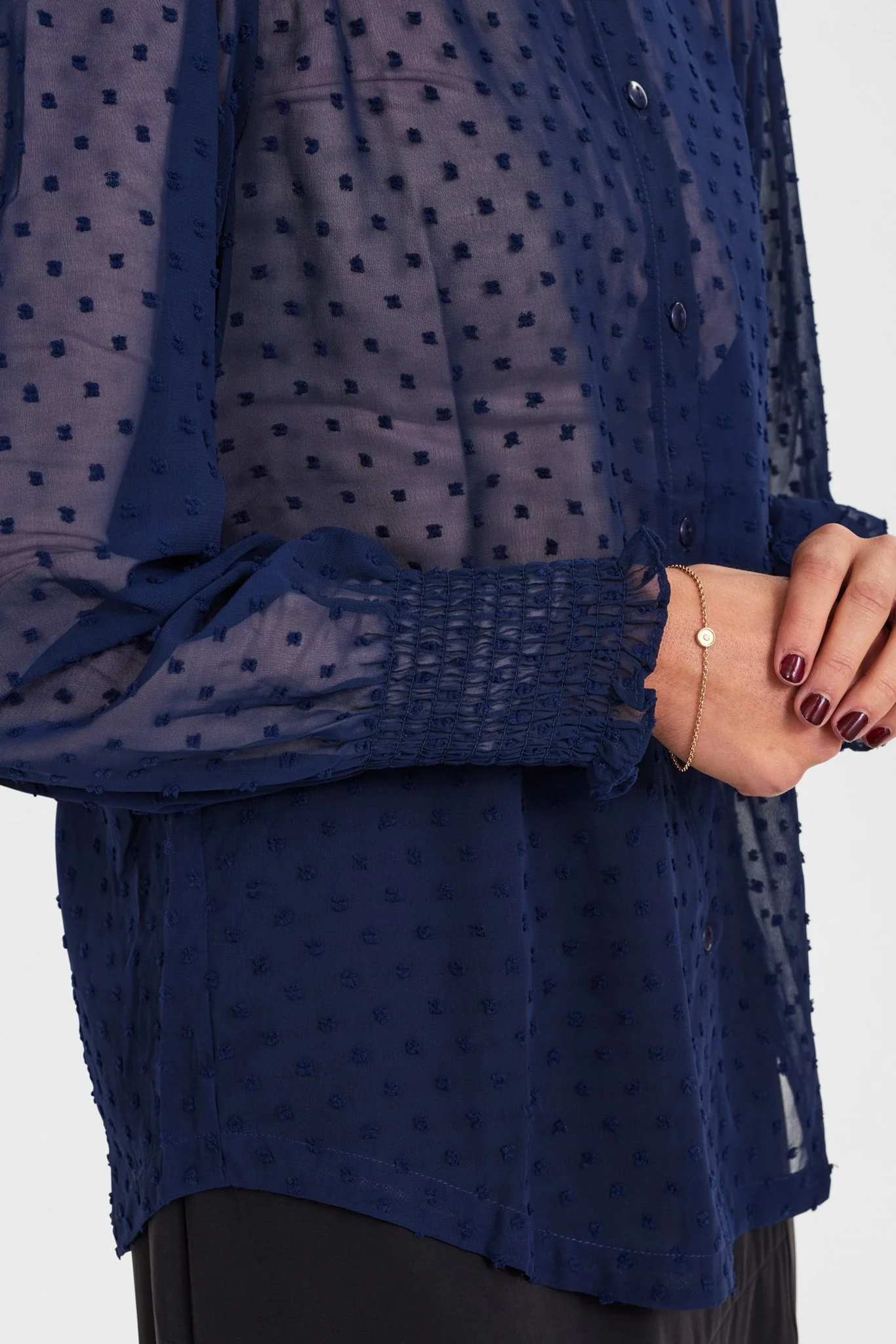 NUELINORA SHIRT - Dark Sapphire - Image 5