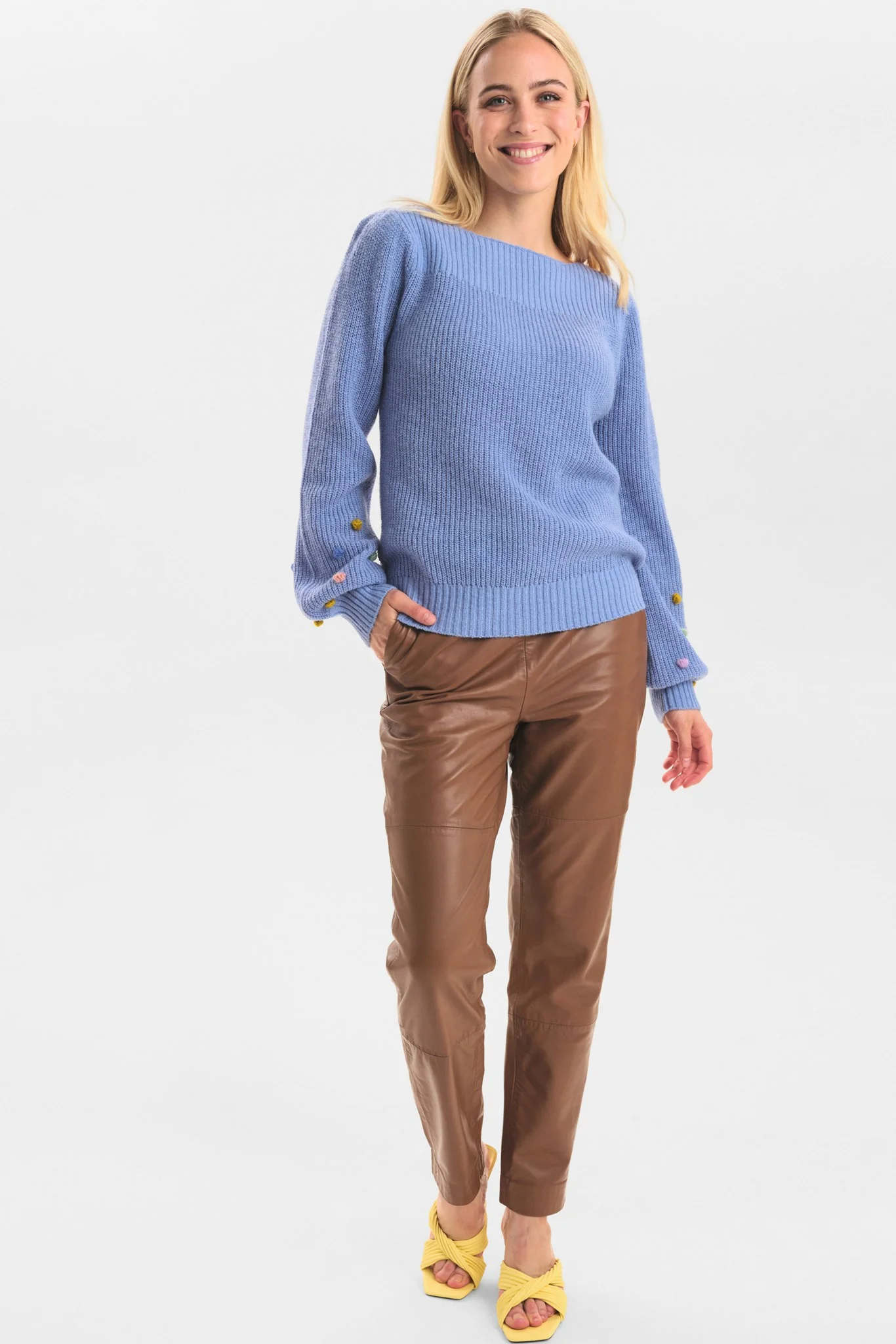 NUELIS PULLOVER - Bel Air Blue - Image 3