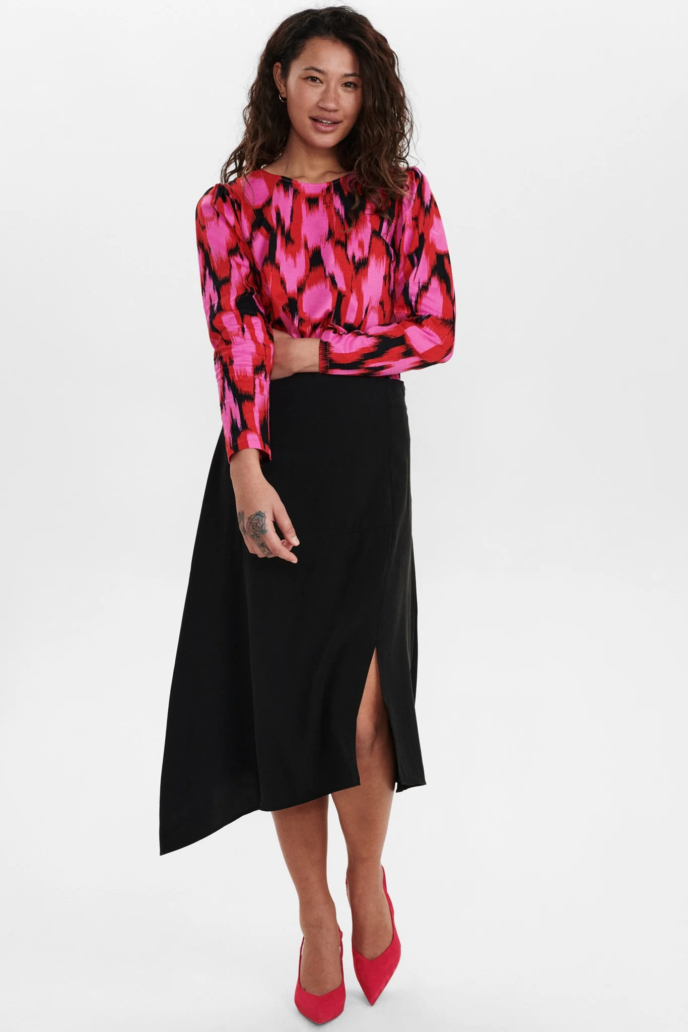 NUELISSAR SKIRT - Caviar - Image 3
