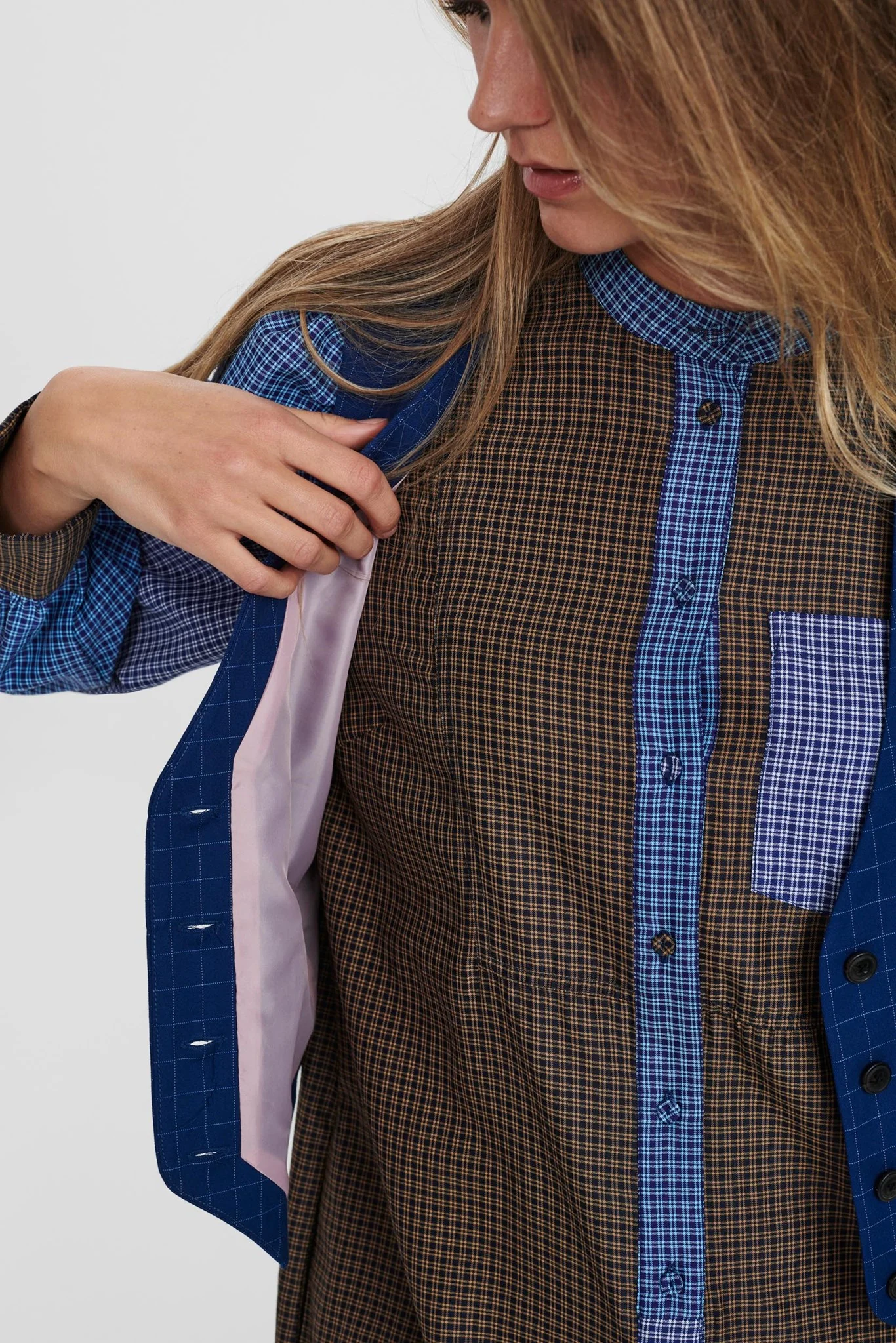 NUELIZABETH WAISTCOAT - Estate Blue - Image 5