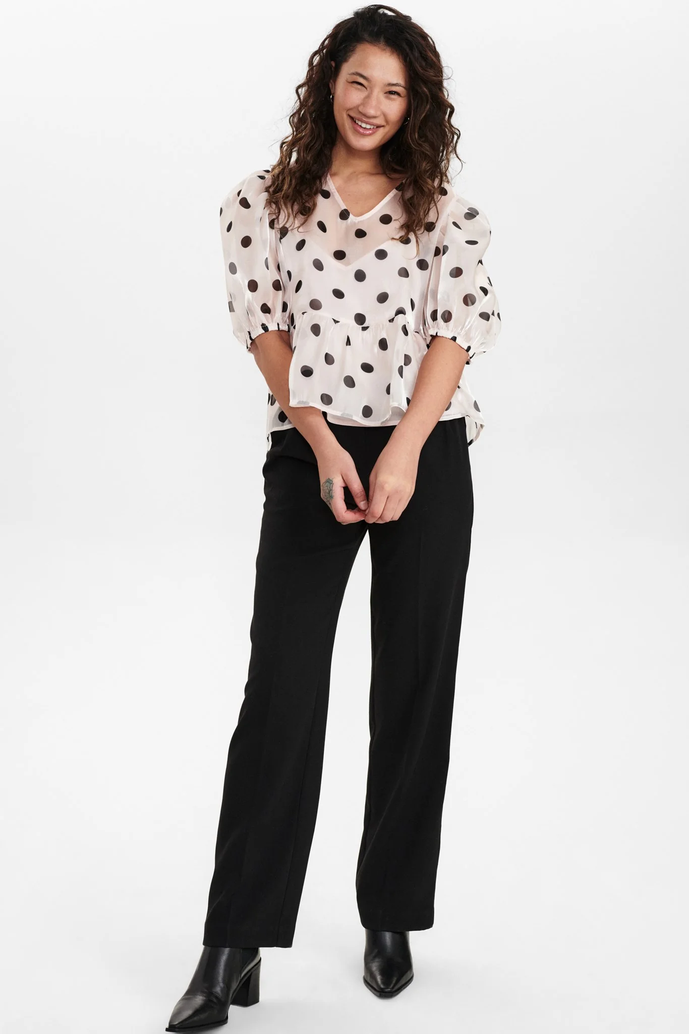 NUELIZAN BLOUSE PA - Pearl - Image 3