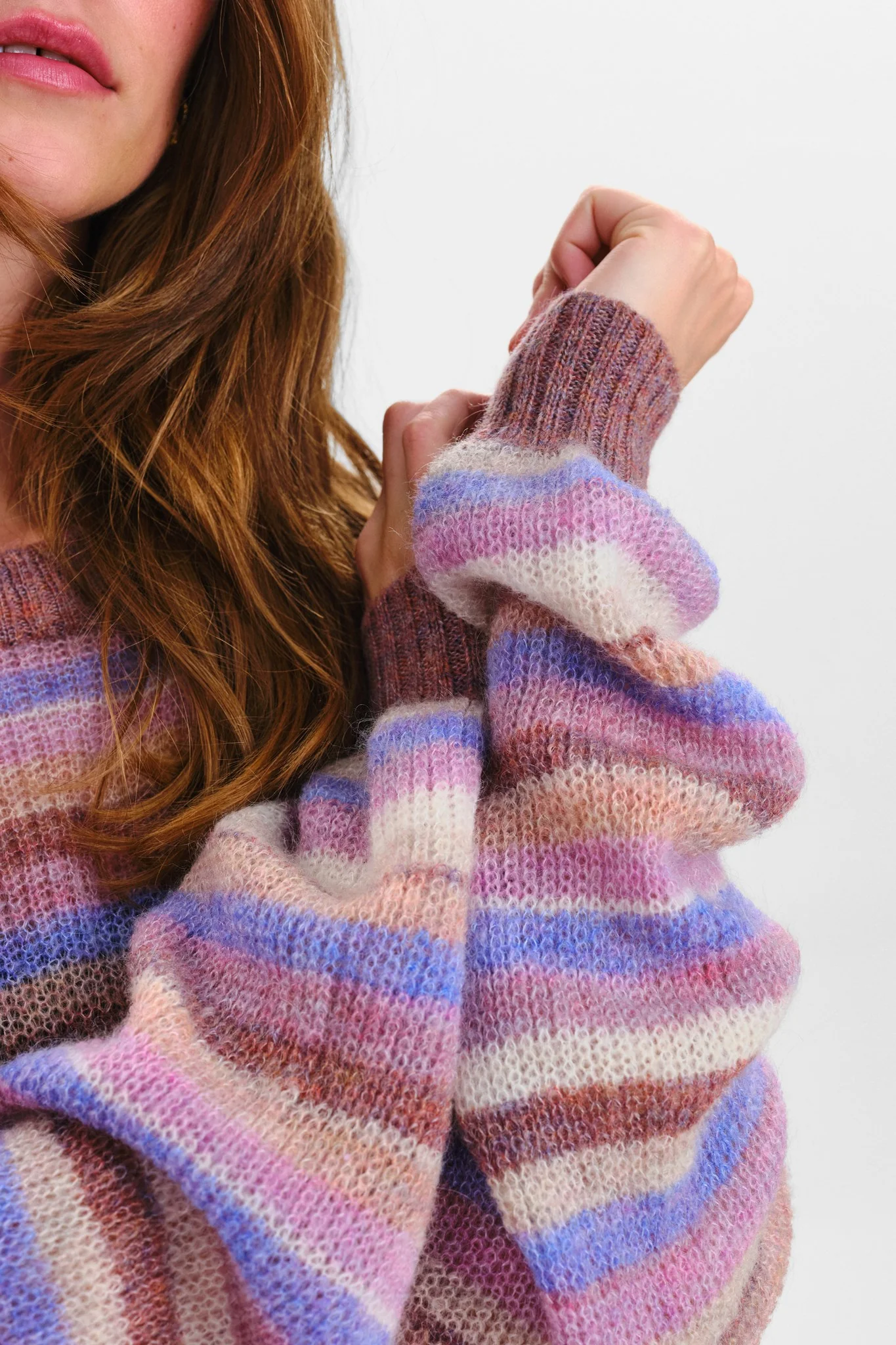 NUELKA LS PULLOVER - Lilas - Image 4
