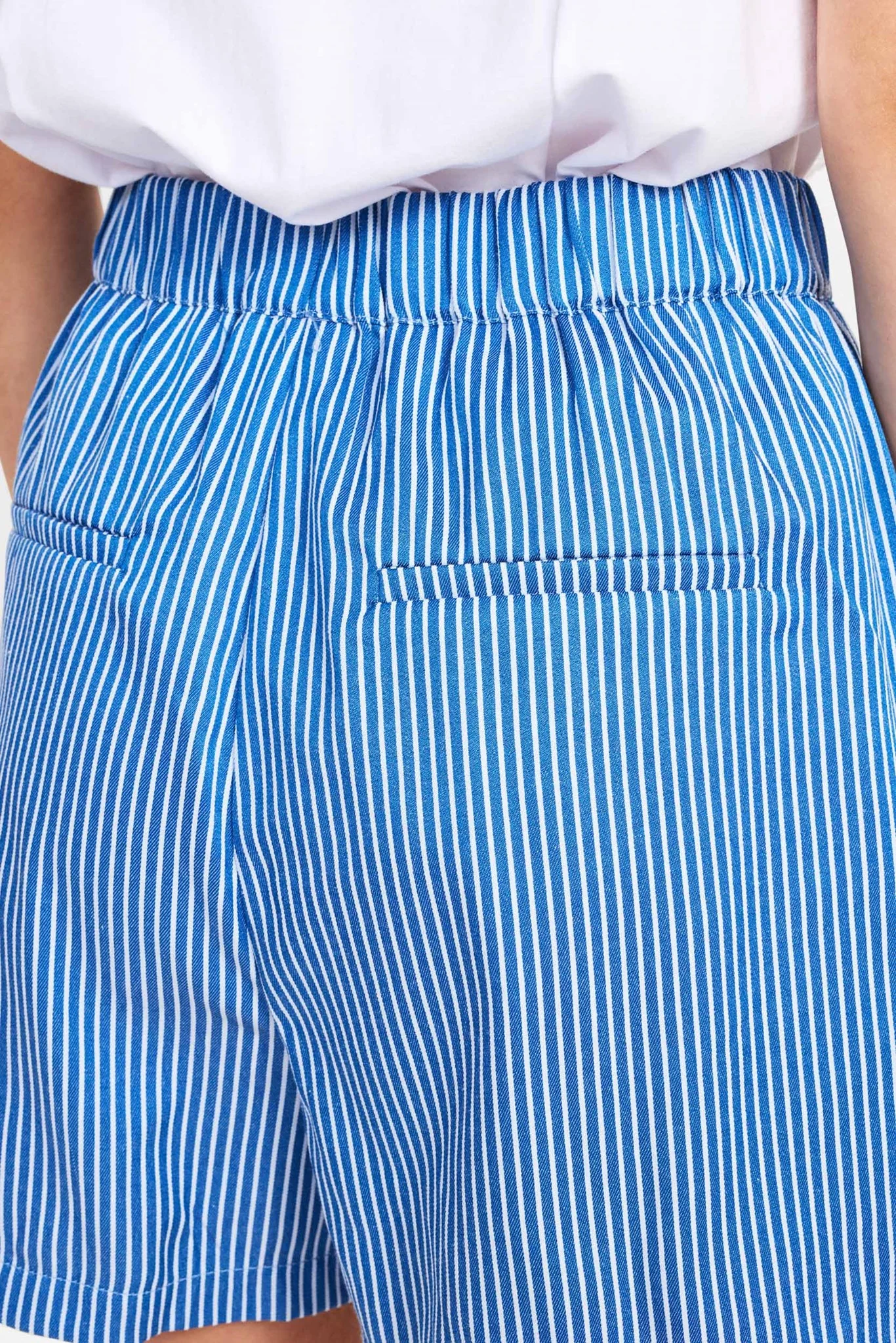 NUELLAS SHORTS - Medium Blue Denim - Image 5