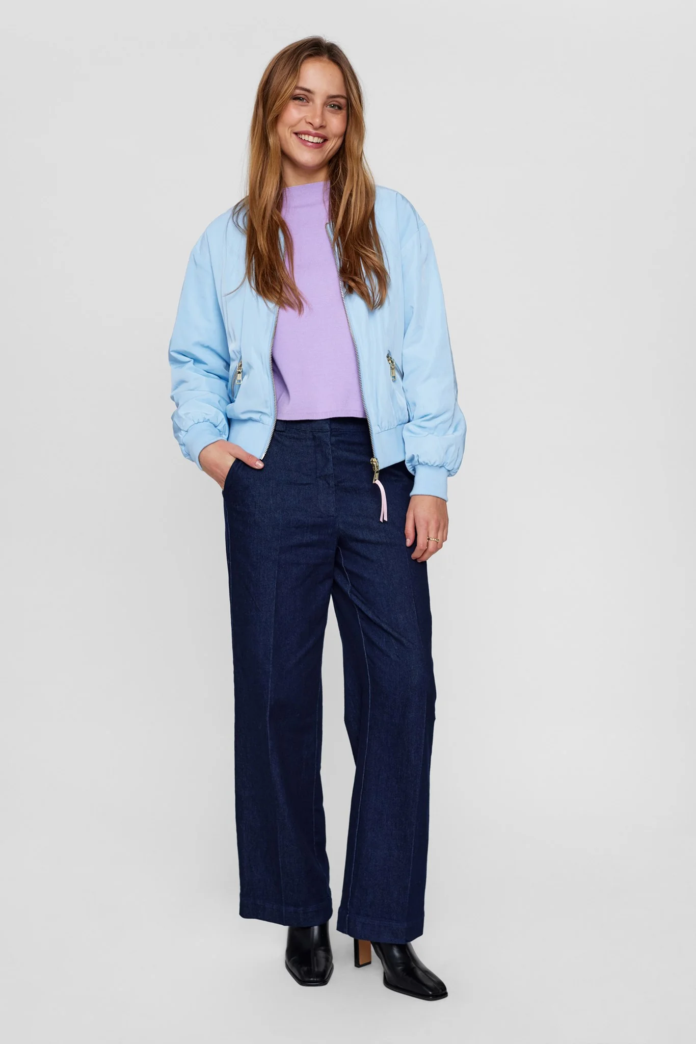 NUELLINORA JACKET - Powder Blue - Image 3