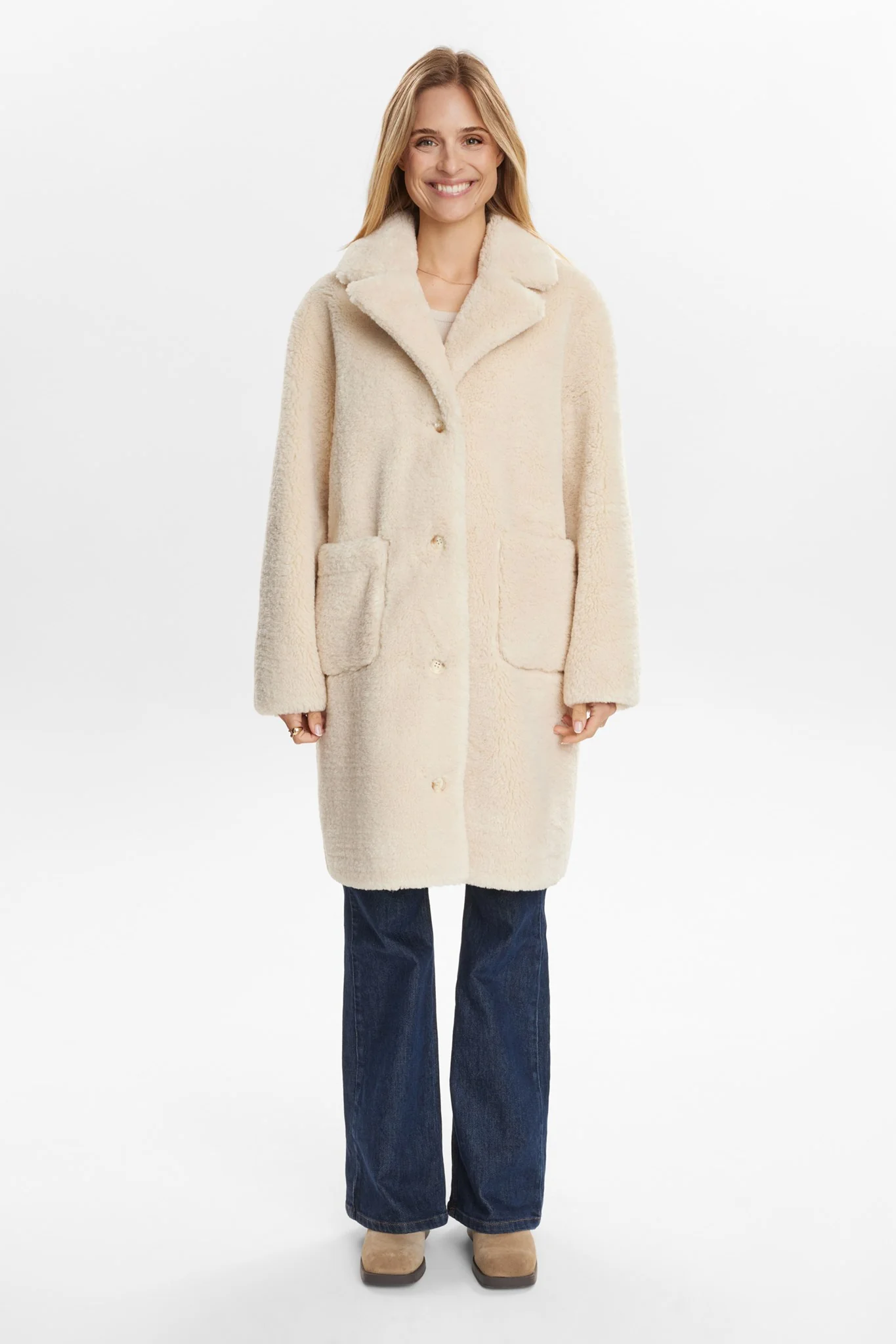 NUELLIOT REVERSIBLE COAT - Cognac - Image 3