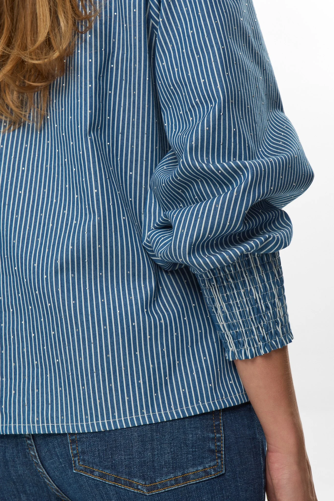 NUEMILIE SHIRT - Medium Blue Denim - Image 5