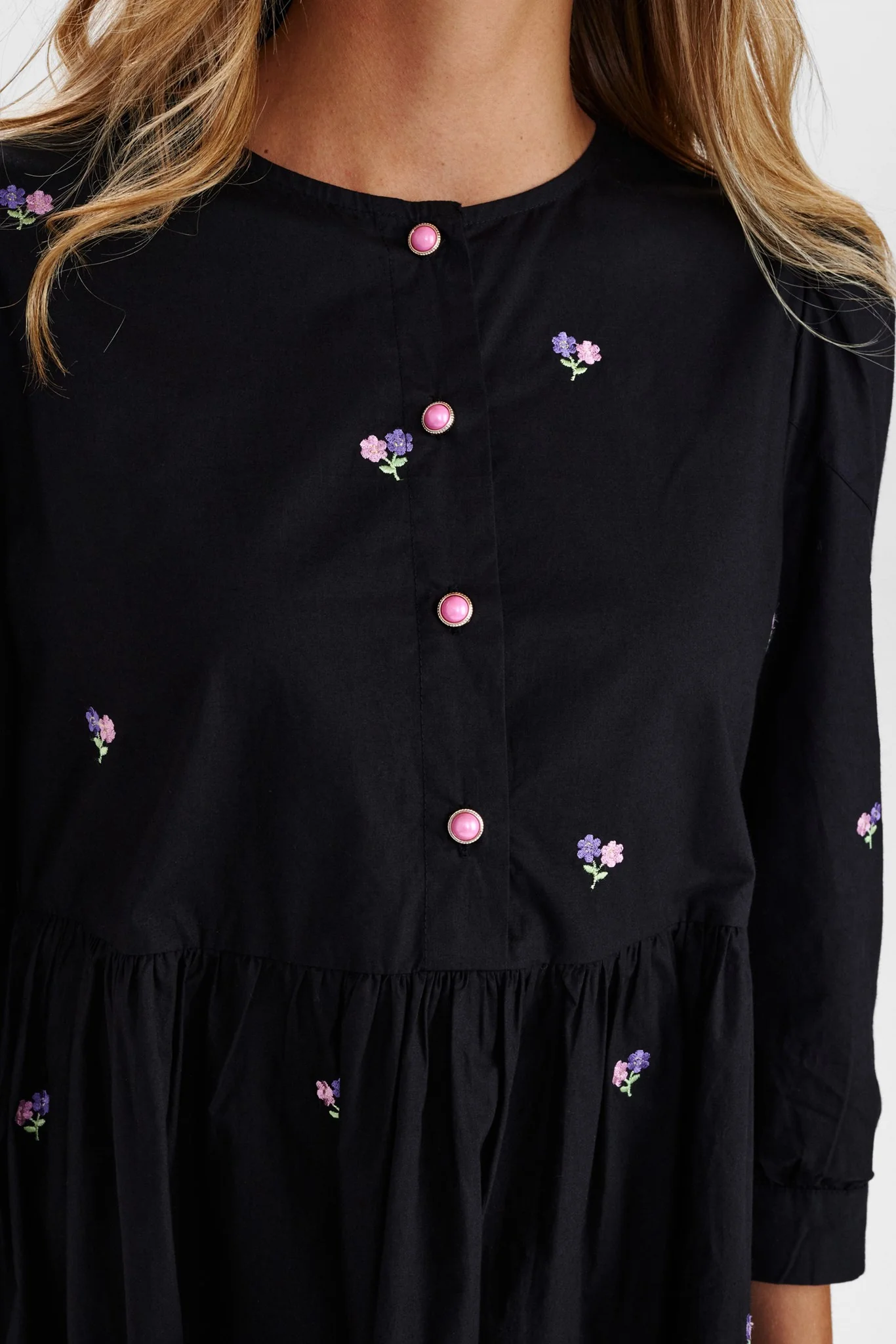 NUEMMELINE DRESS - Caviar - Image 5