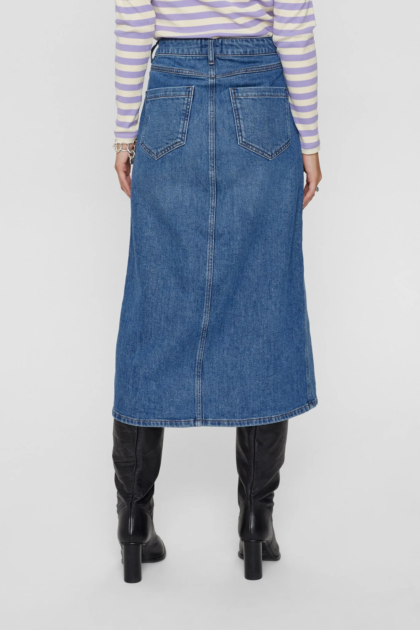NUEMMY SKIRT - Medium Blue Denim - Image 2