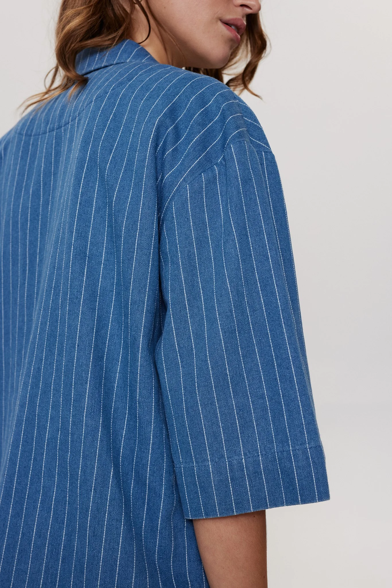 NUENITTA BLAZER - Medium Blue Denim - Image 4