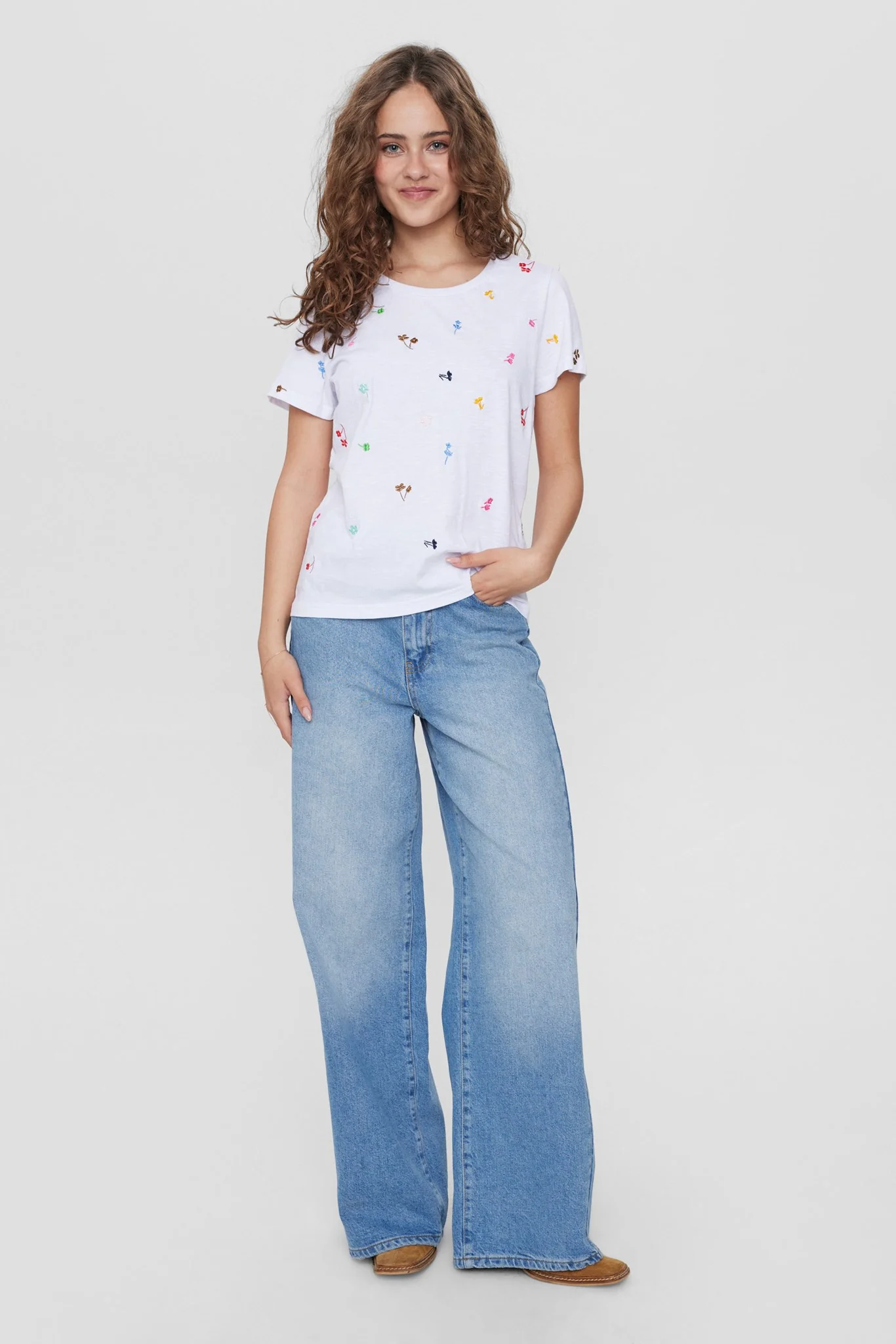 NUERIN T-SHIRT - GOTS - Bright White - Image 3