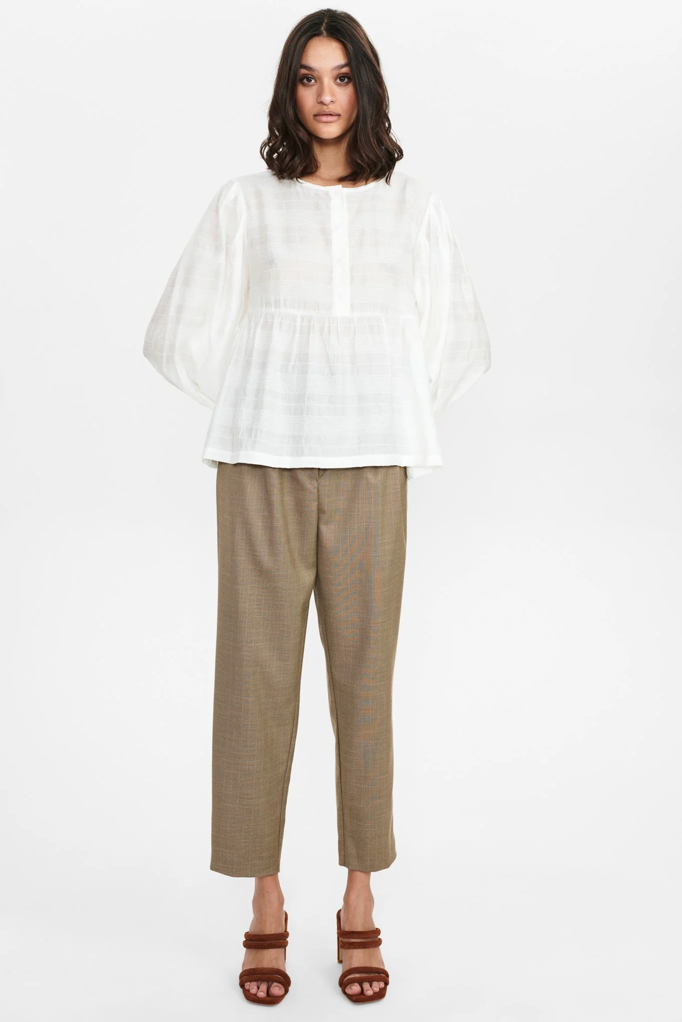 NUESTER  SHIRT - Cloud Dancer - Image 3