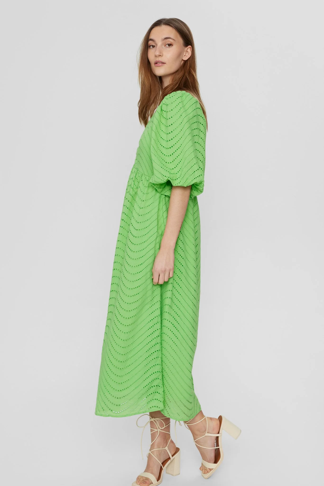 NUEVELYN DRESS - Summer Green - Image 2