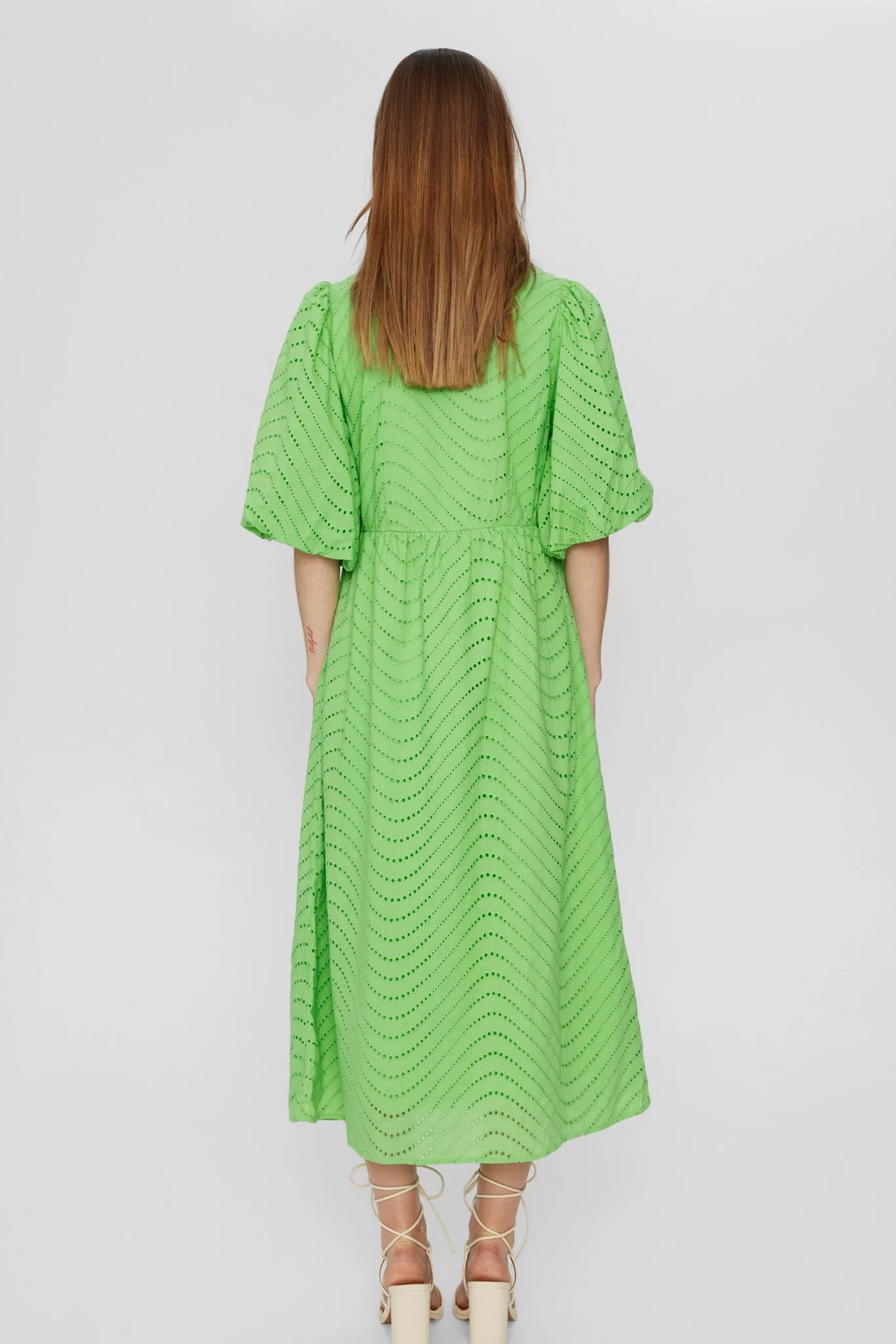 NUEVELYN DRESS - Summer Green - Image 3