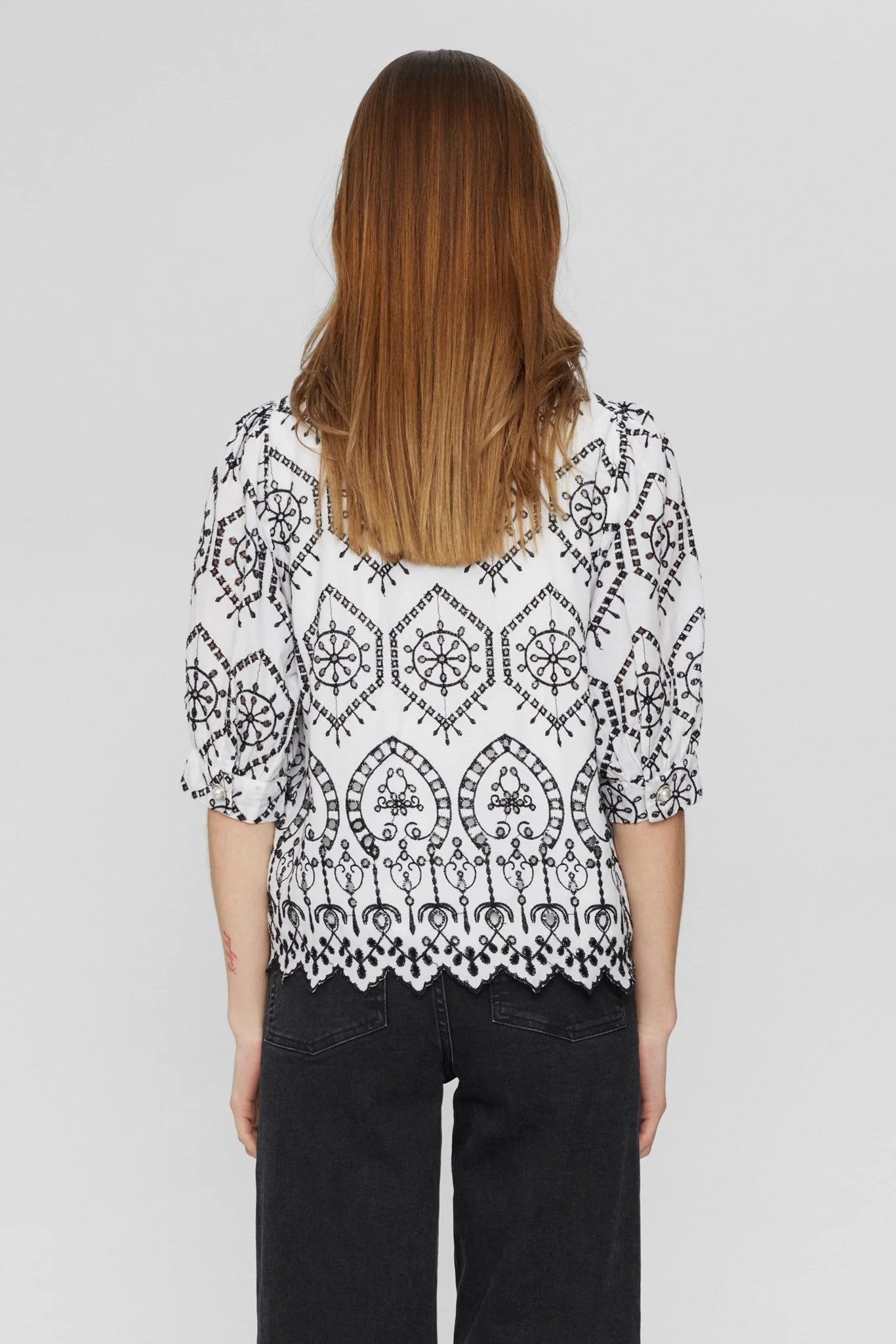 NUEVELYN SHIRT - Bright White - Image 2