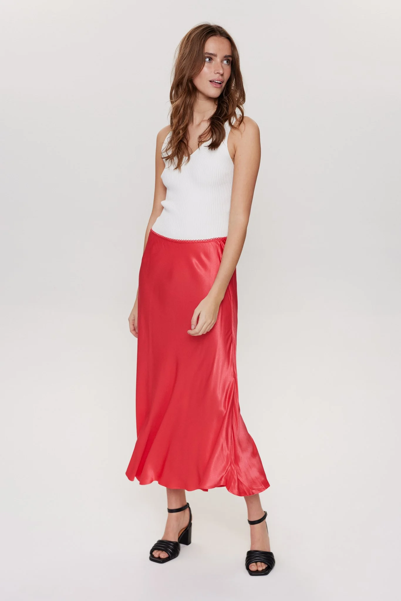 NUEVELYN SKIRT - Teaberry - Image 3