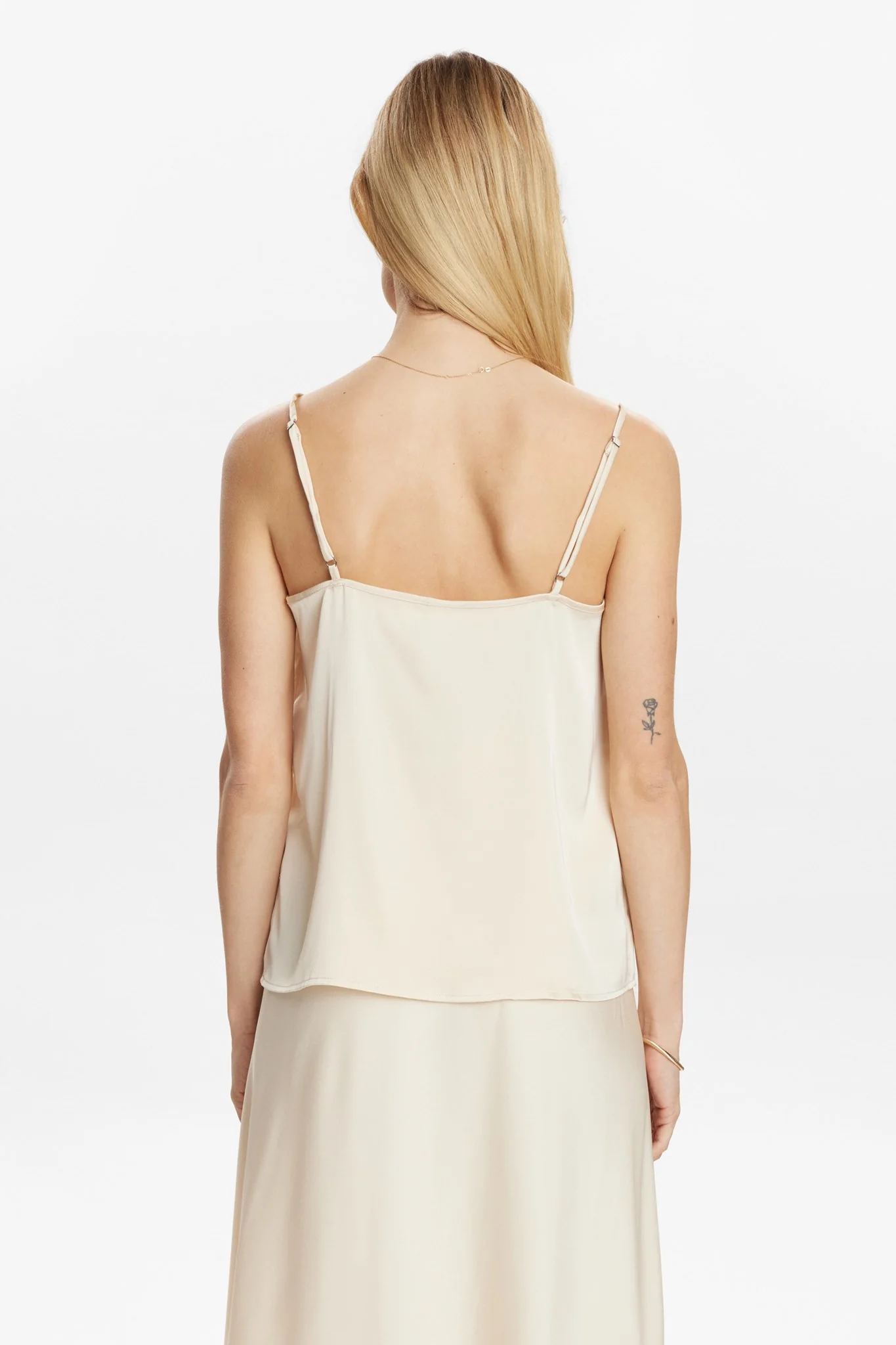 NUEVERY STRAP TOP - Ecru - Image 2