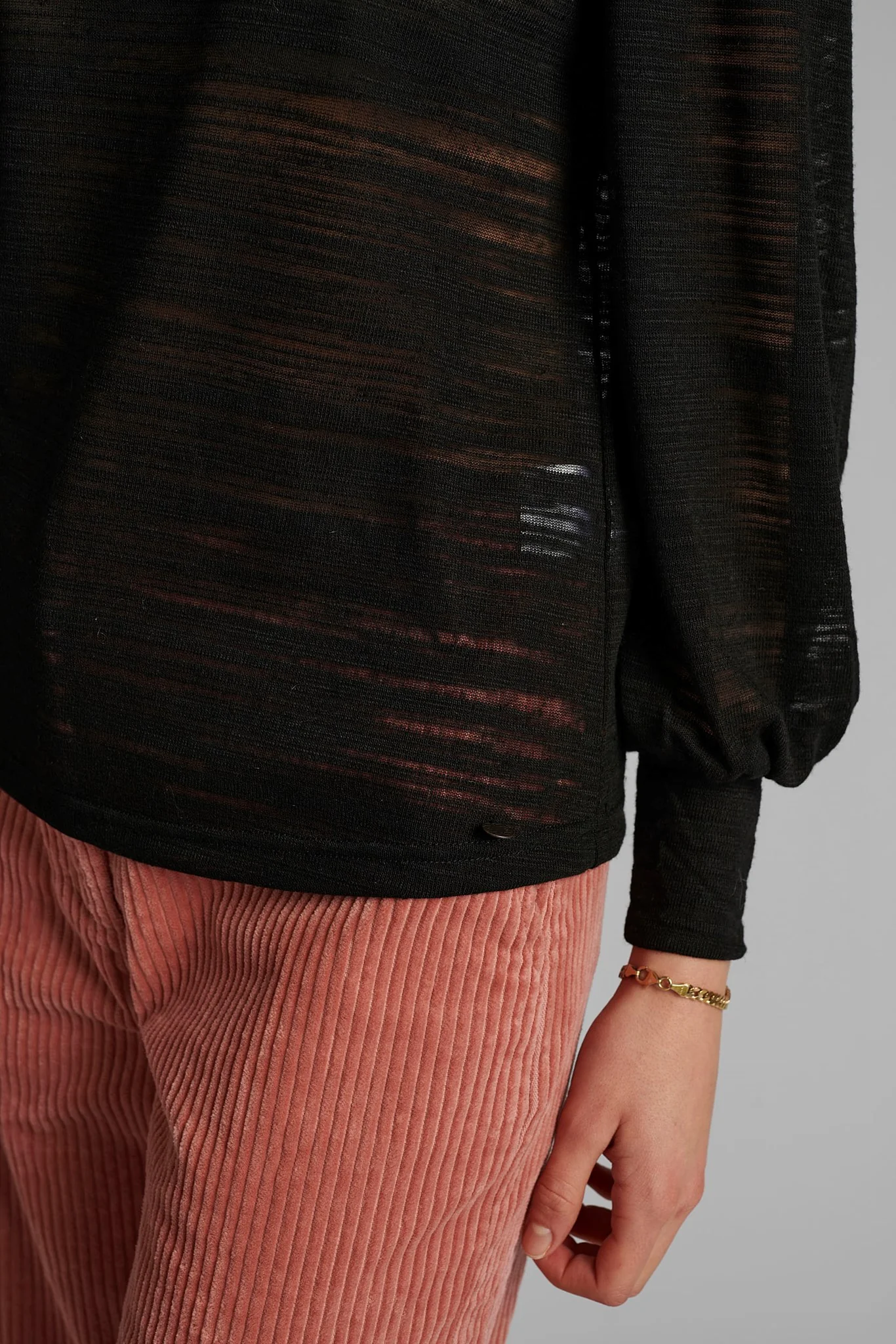 NUFANNY BLOUSE - Caviar - Image 5