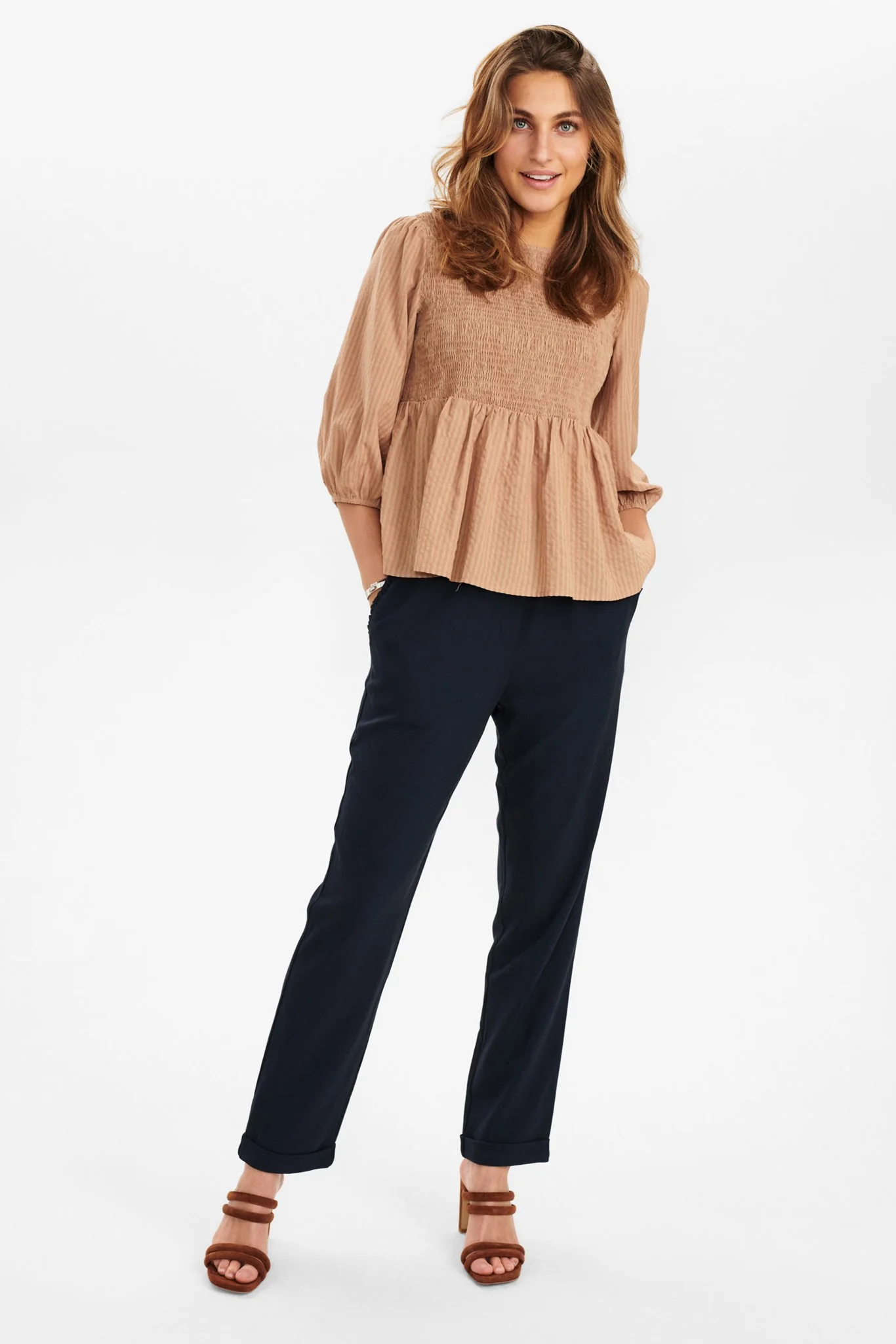 NUFANNY BLOUSE  - Tannin - Image 3