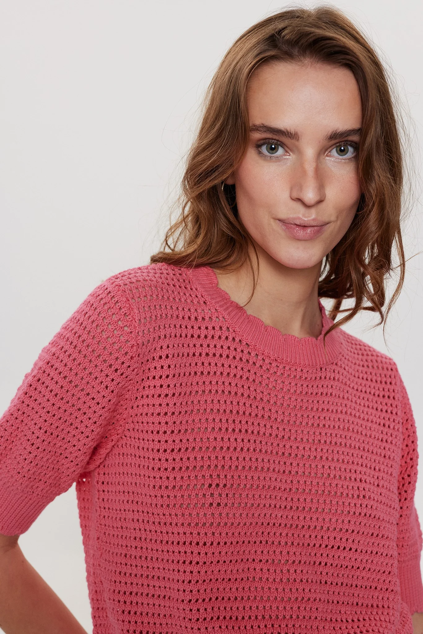 NUFANTIA SS PULLOVER - Pink Lemonade - Image 4